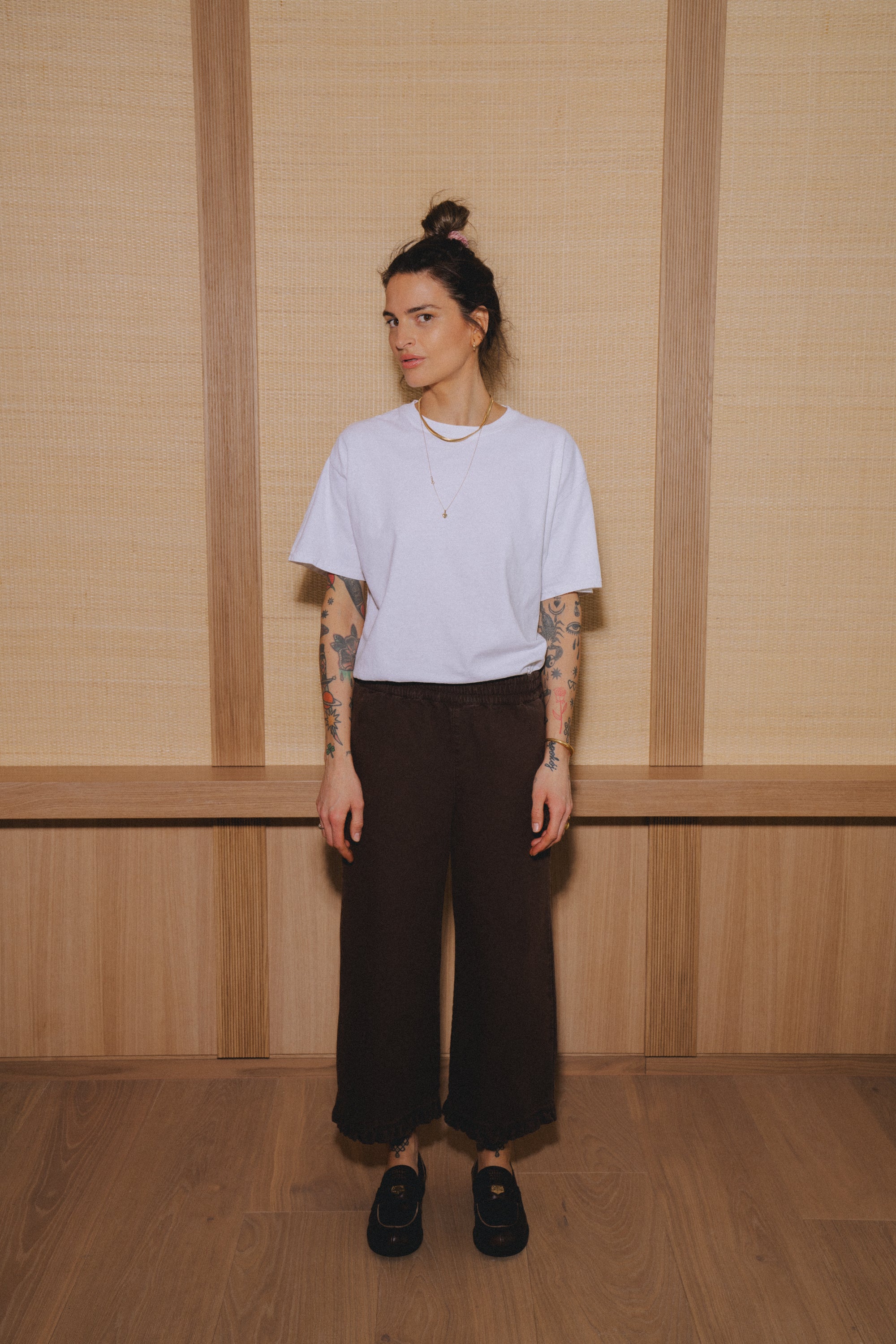 Spodnie Capri Street Brown - 16