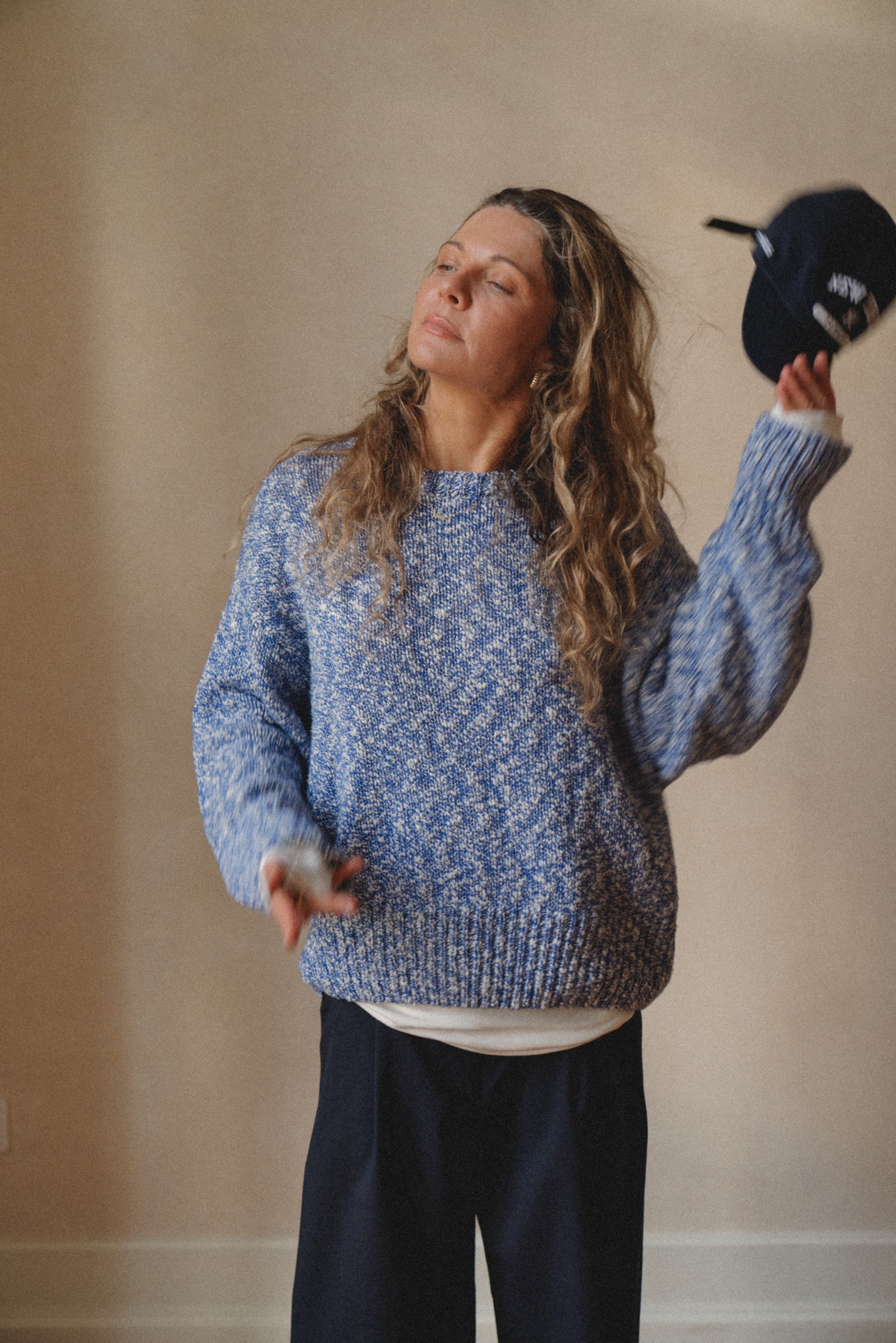 Sweter Day Blue/White - 15