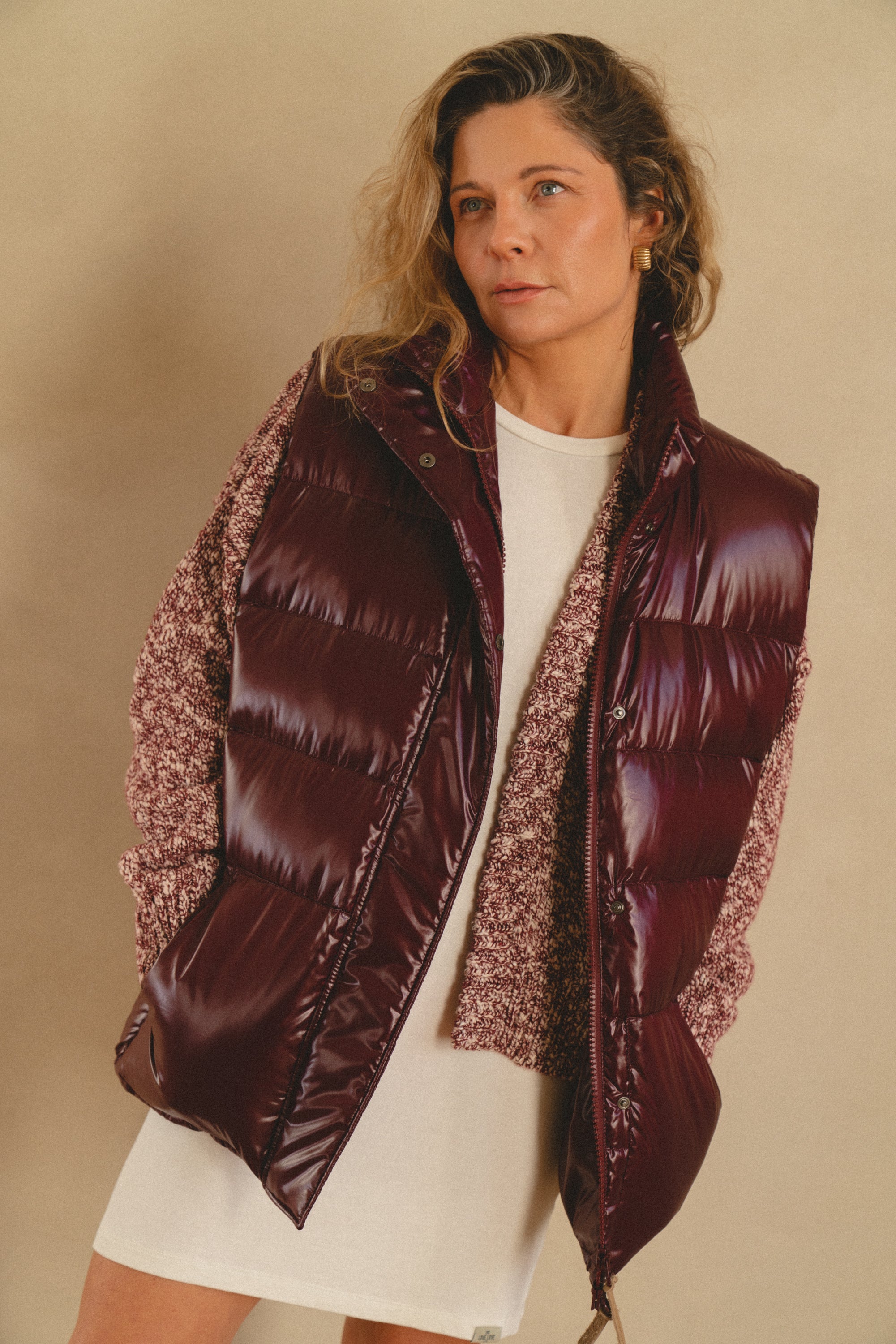 Rysy Burgundy Vest - 1