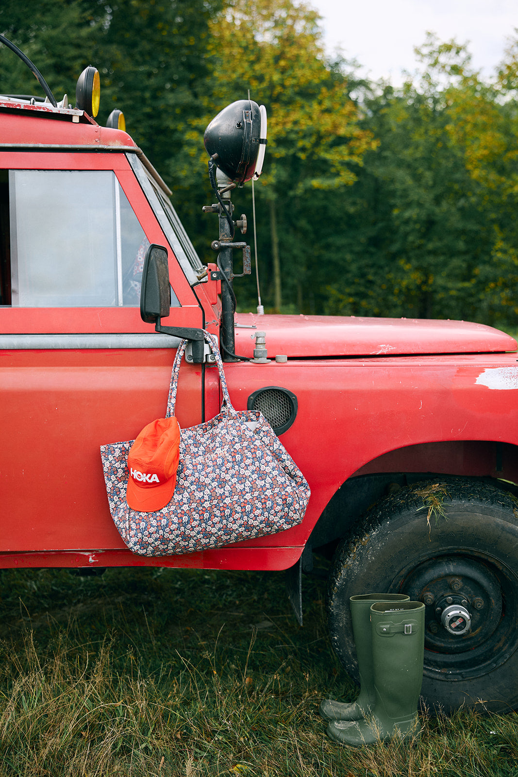 Tasche Daily Floral Navy
