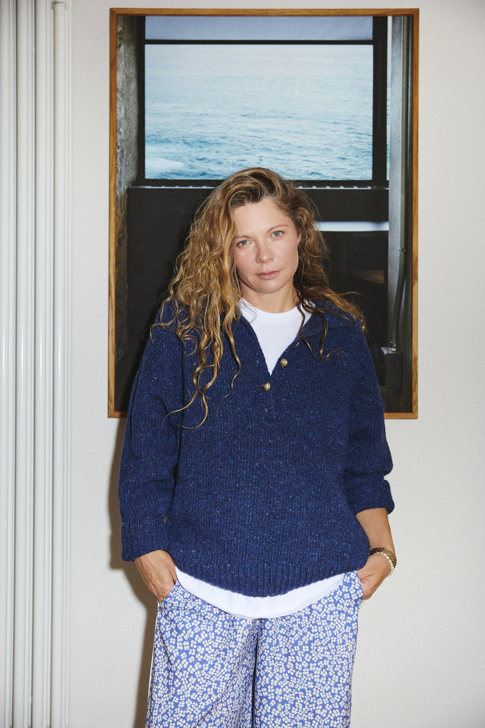 Sweter Close Deep Blue - 7