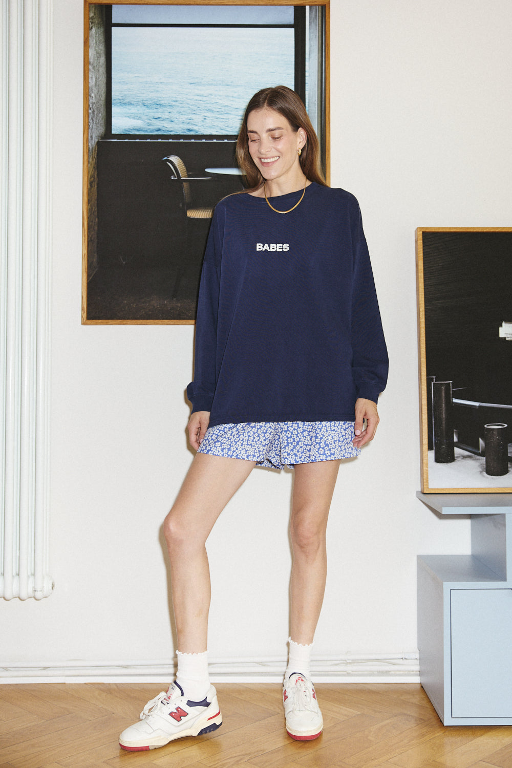 Longsleeve State True Navy BABES - 10