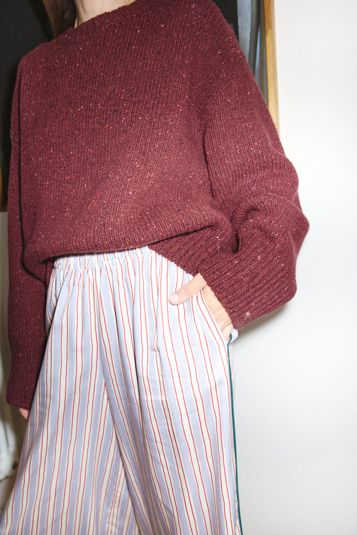 Spodnie Capri Dream Red Stripes x LARA
