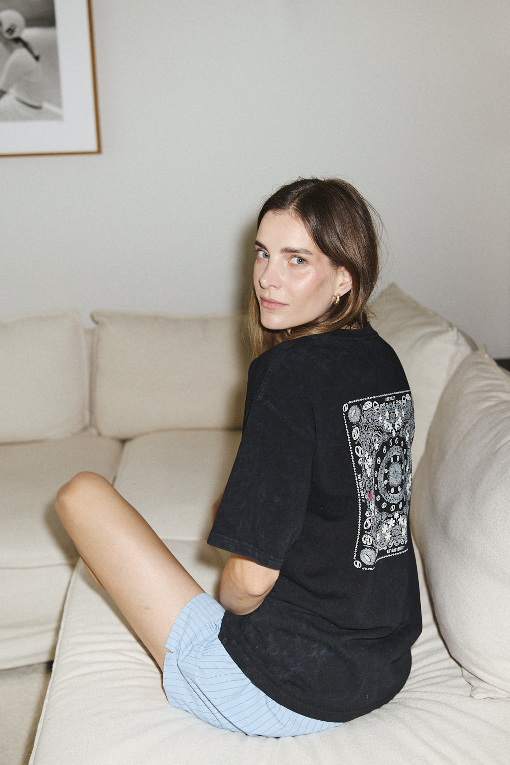 T-shirt Tan 2.0 Black Heavy BANDI - 11