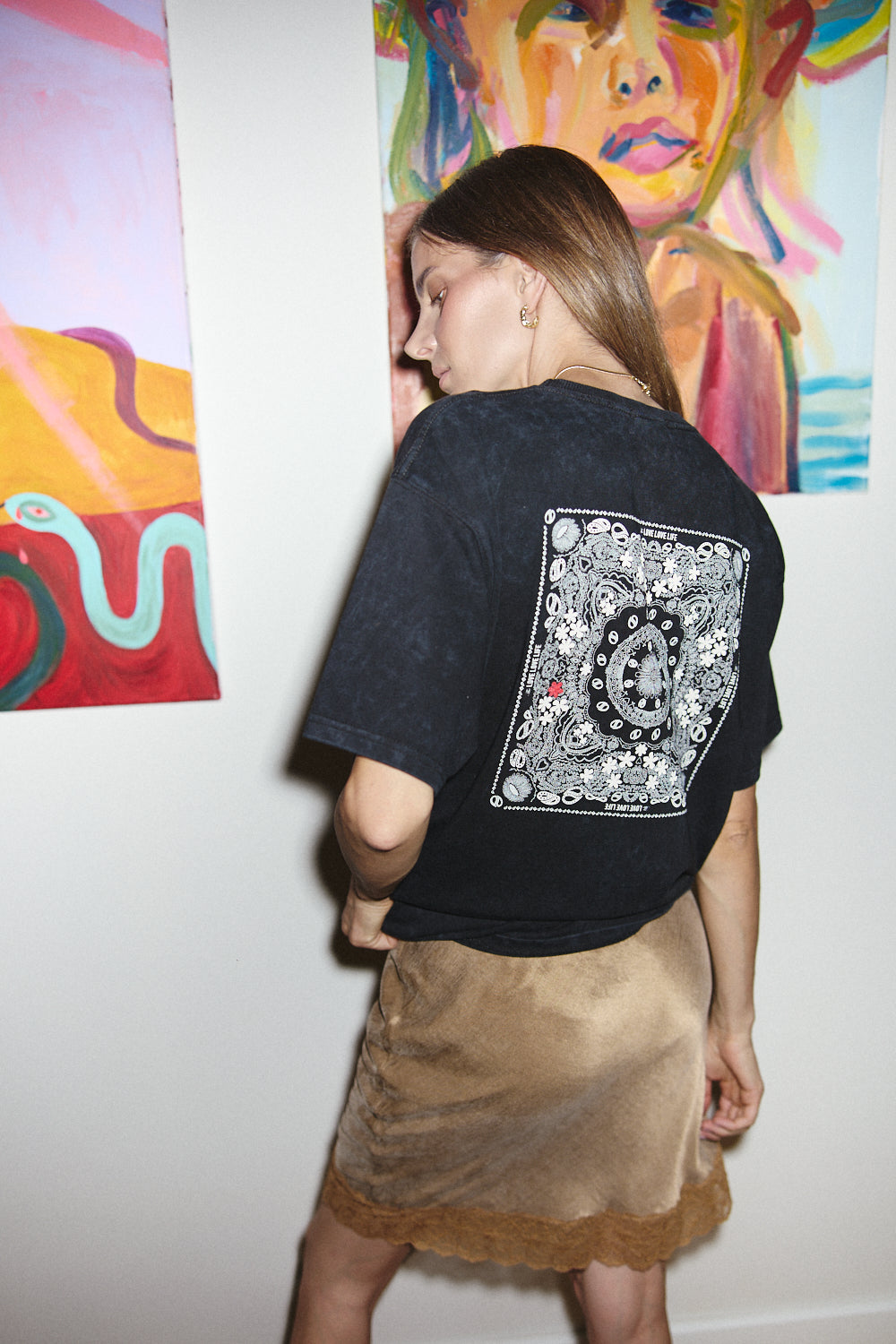 T-shirt Tan 2.0 Black Heavy BANDI - 1