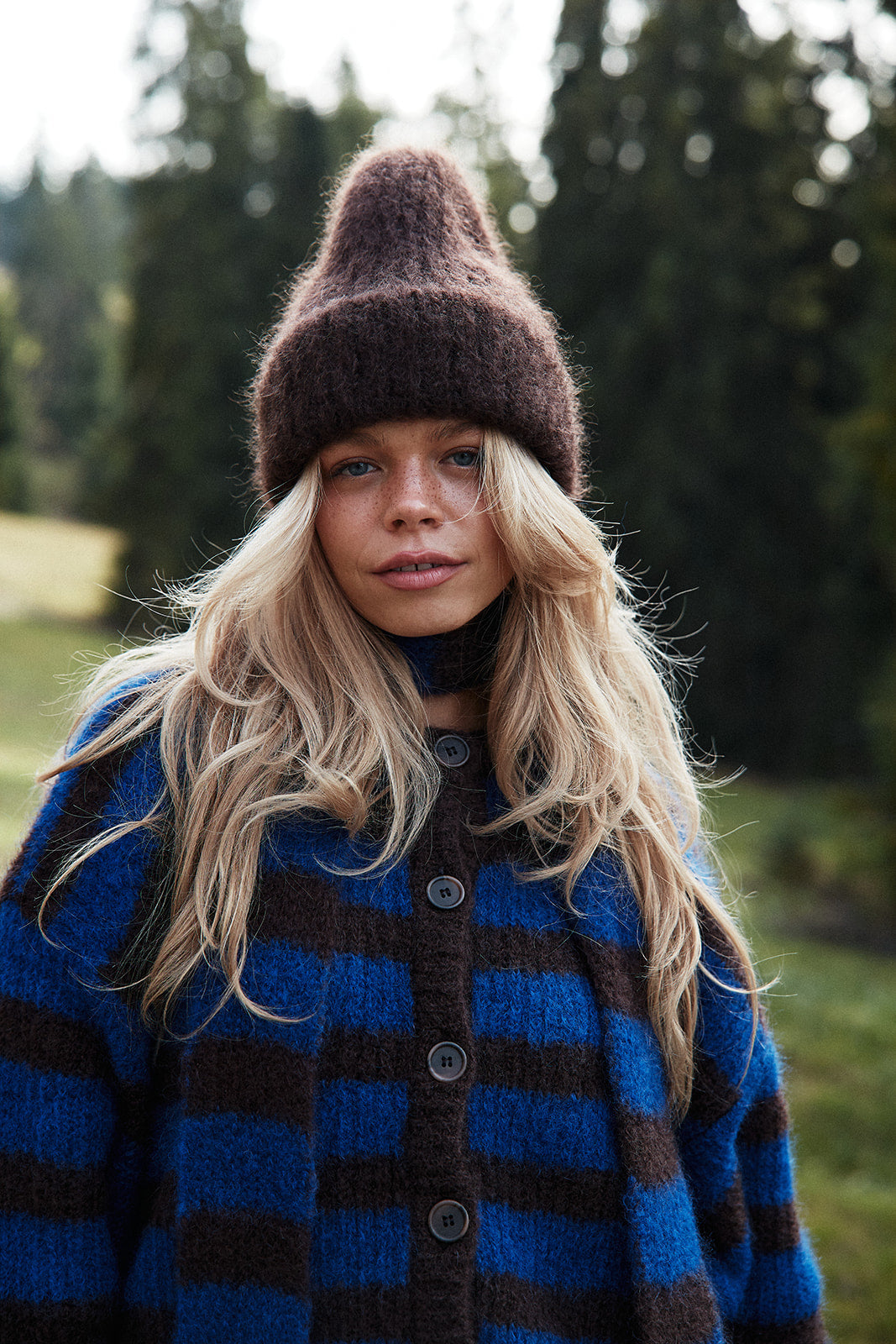 Czapka Baby Dark Brown