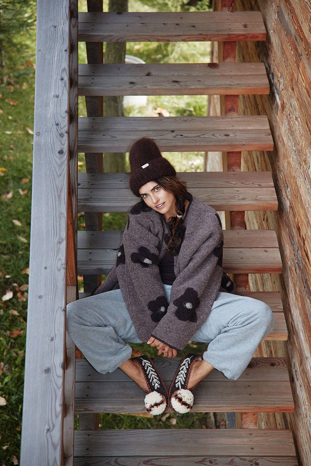 Czapka Baby Dark Brown - 10