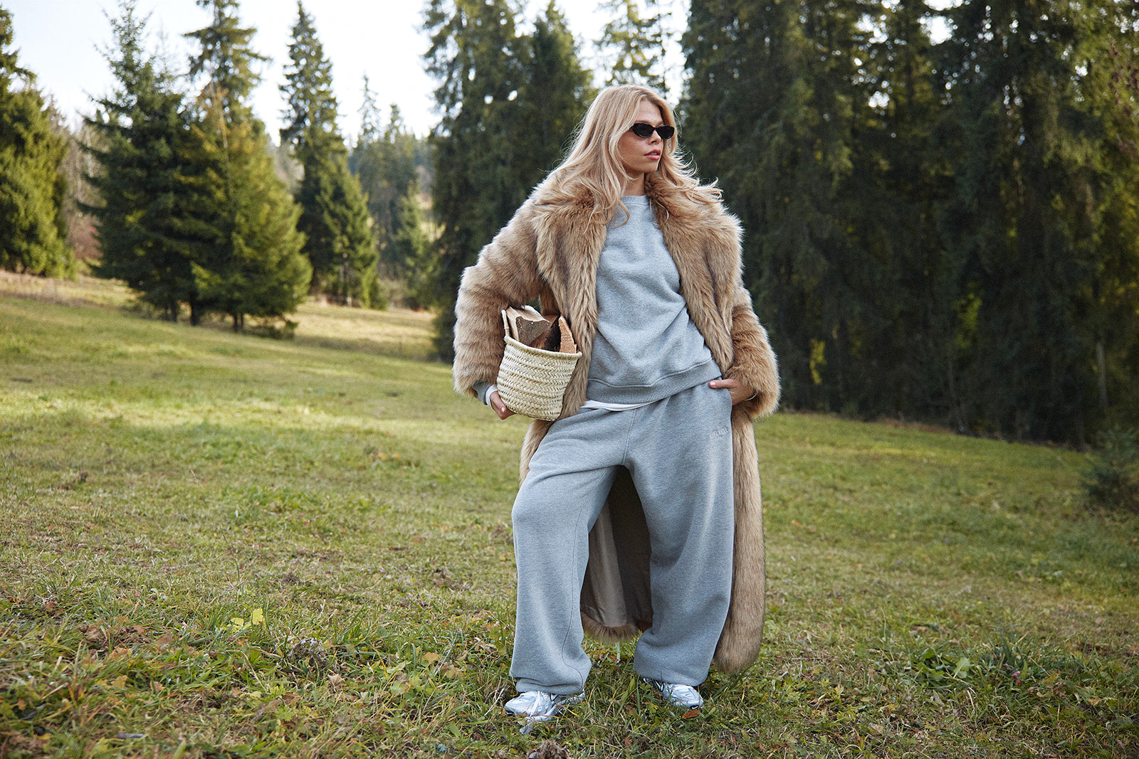 Spodnie Banu Gray Melange - 12