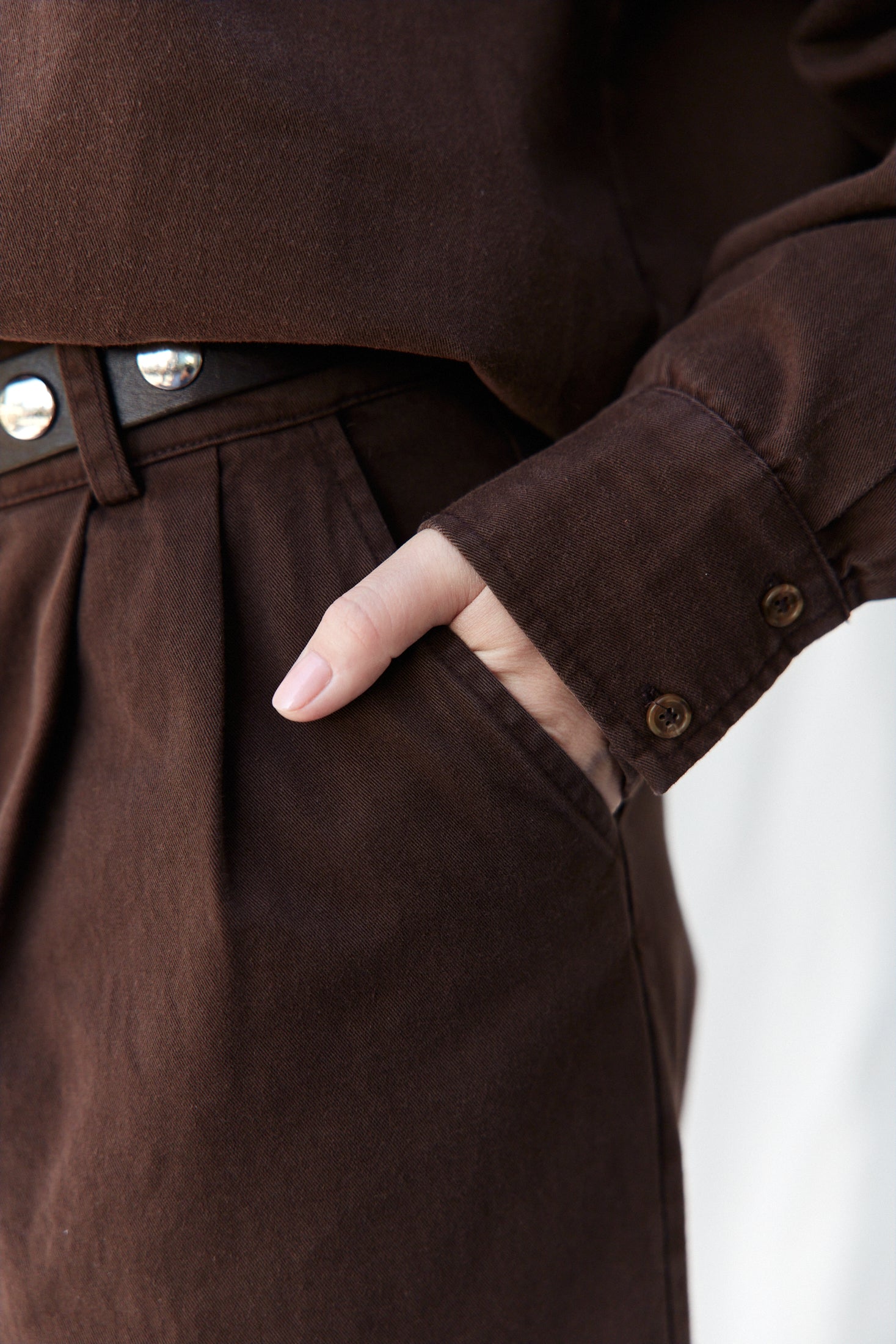 Spodnie Pida Street Brown - 19