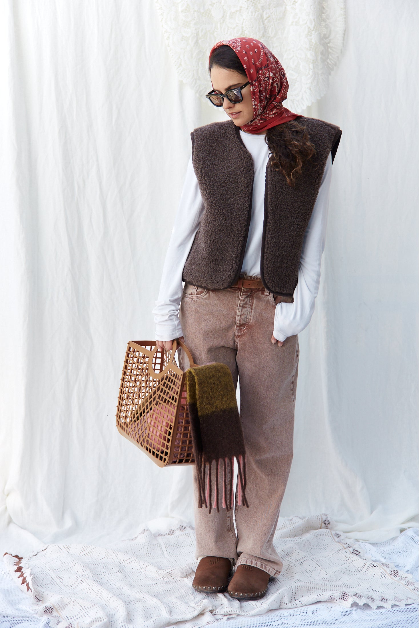 Spodnie Sofia Brown Wash