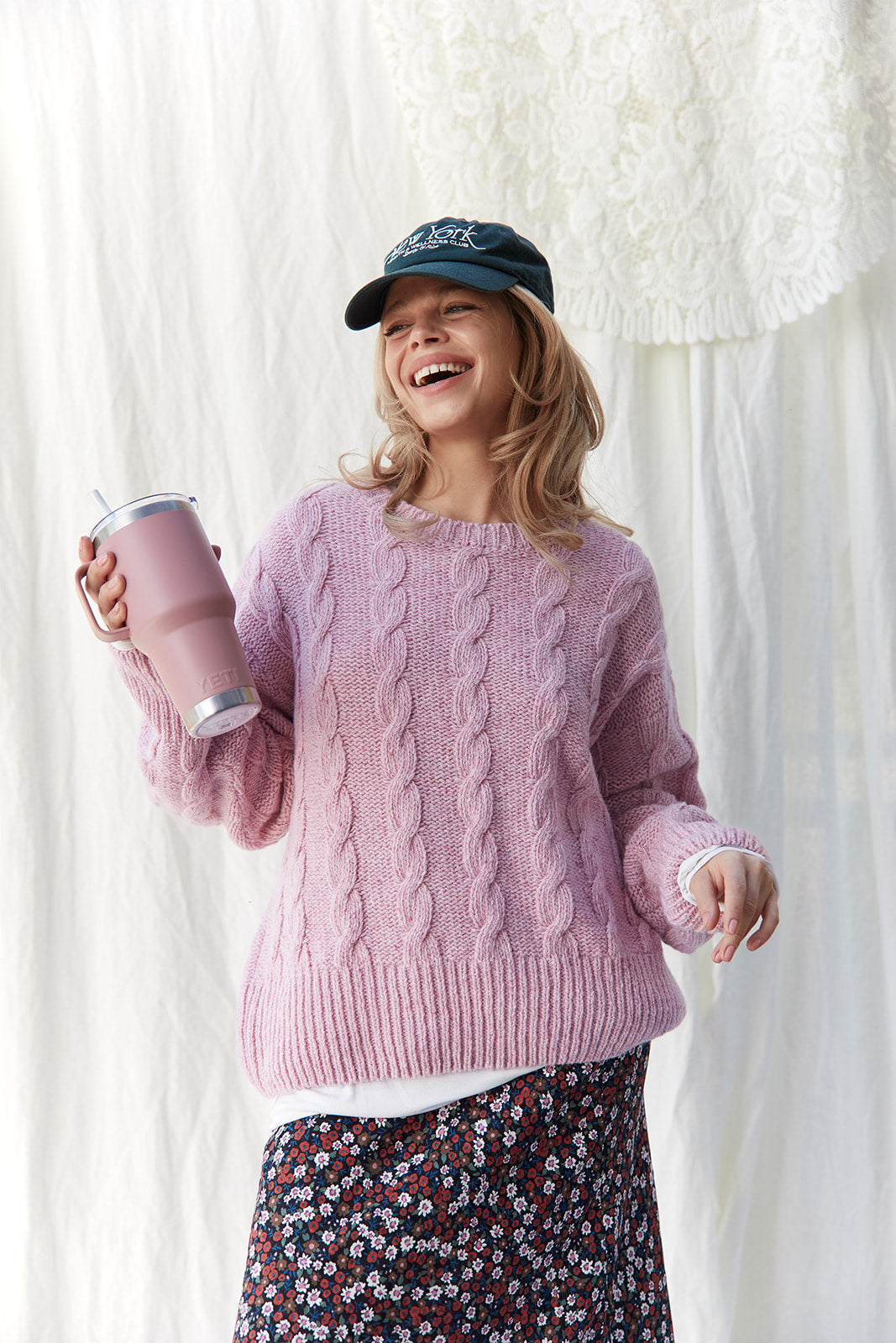 Sweter Stanford Pink - 3