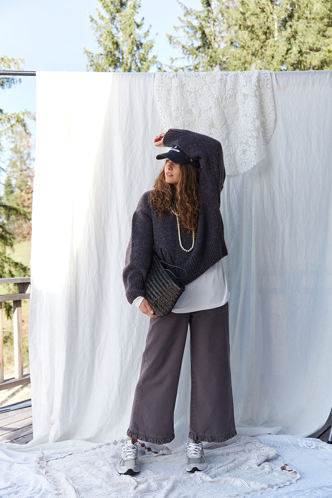 Spodnie Capri Long Gray - 15