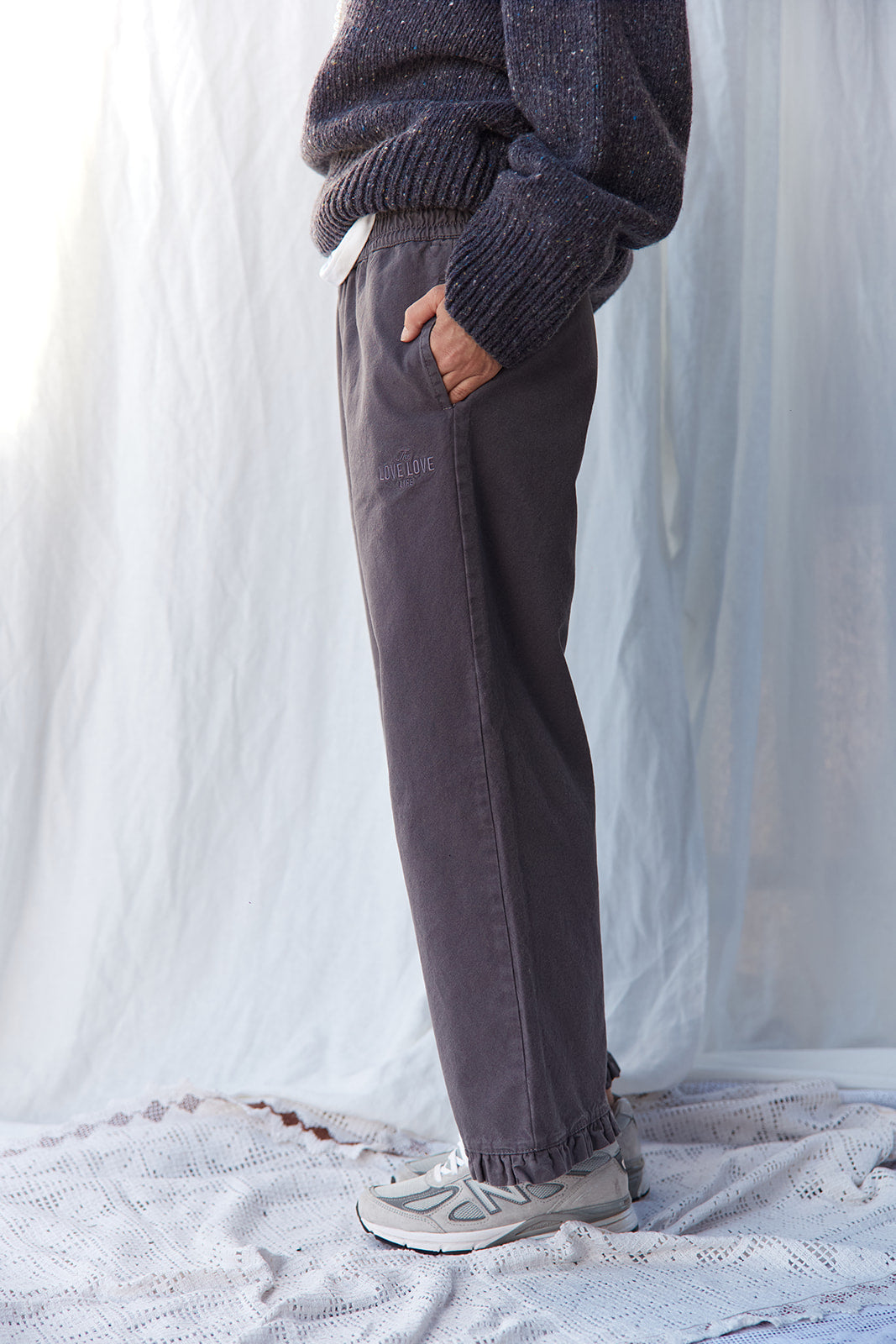Spodnie Capri Long Gray - 10