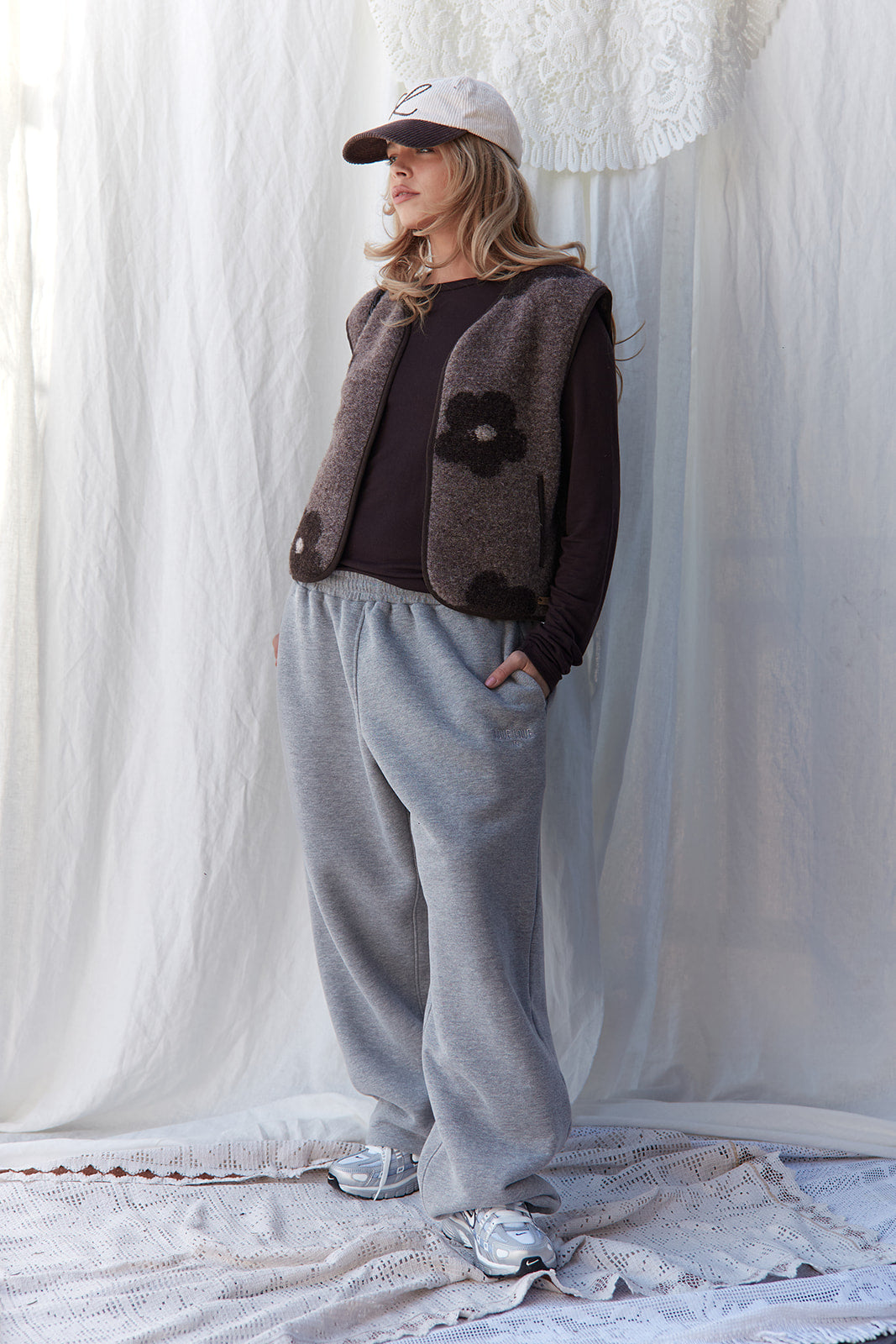 Spodnie Banu Gray Melange - 8