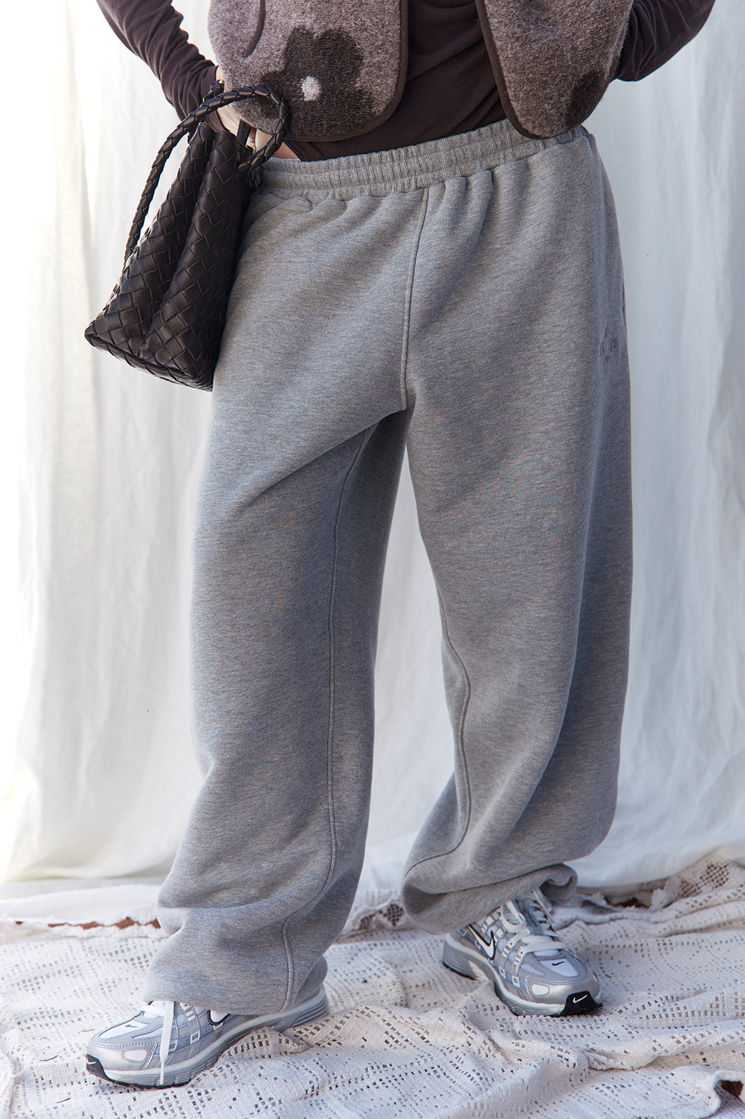 Spodnie Banu Gray Melange - 3