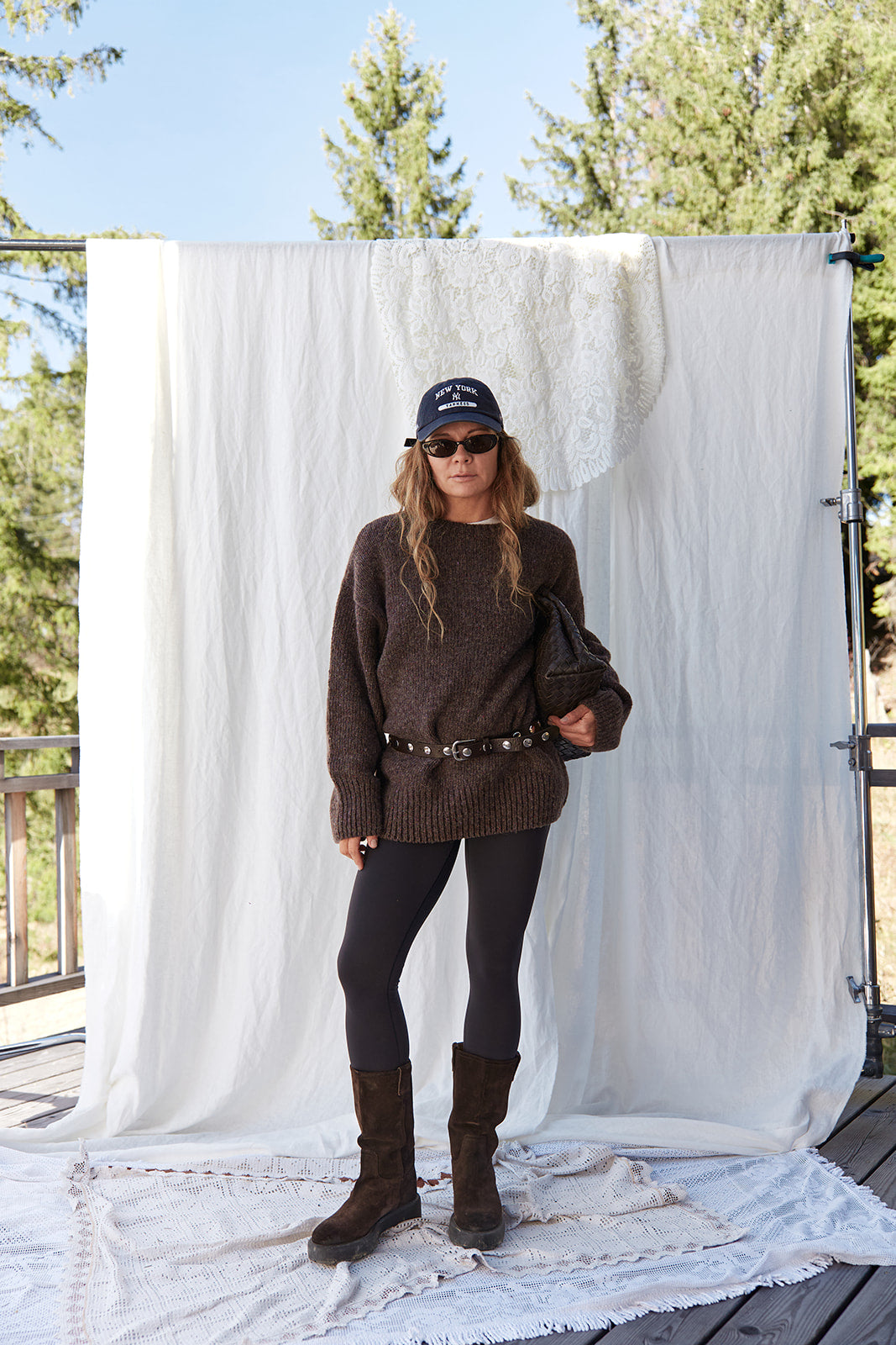 Sweter Cloud Long Chocolate - 4