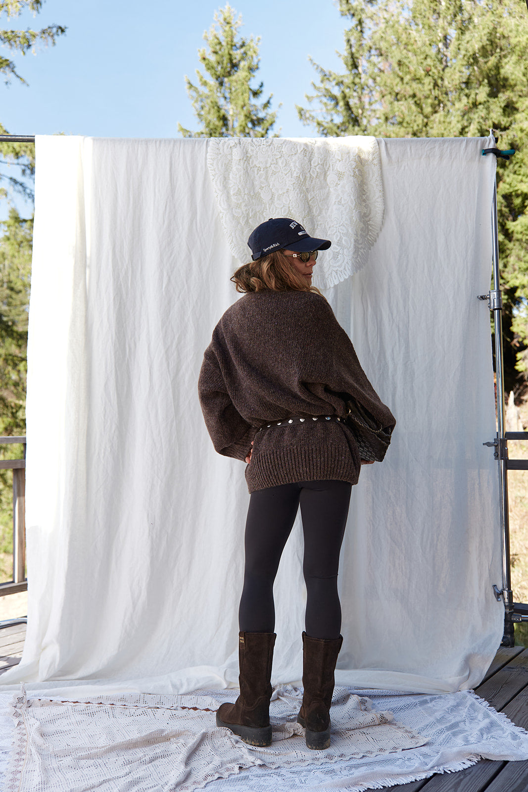 Sweter Cloud Long Chocolate - 6