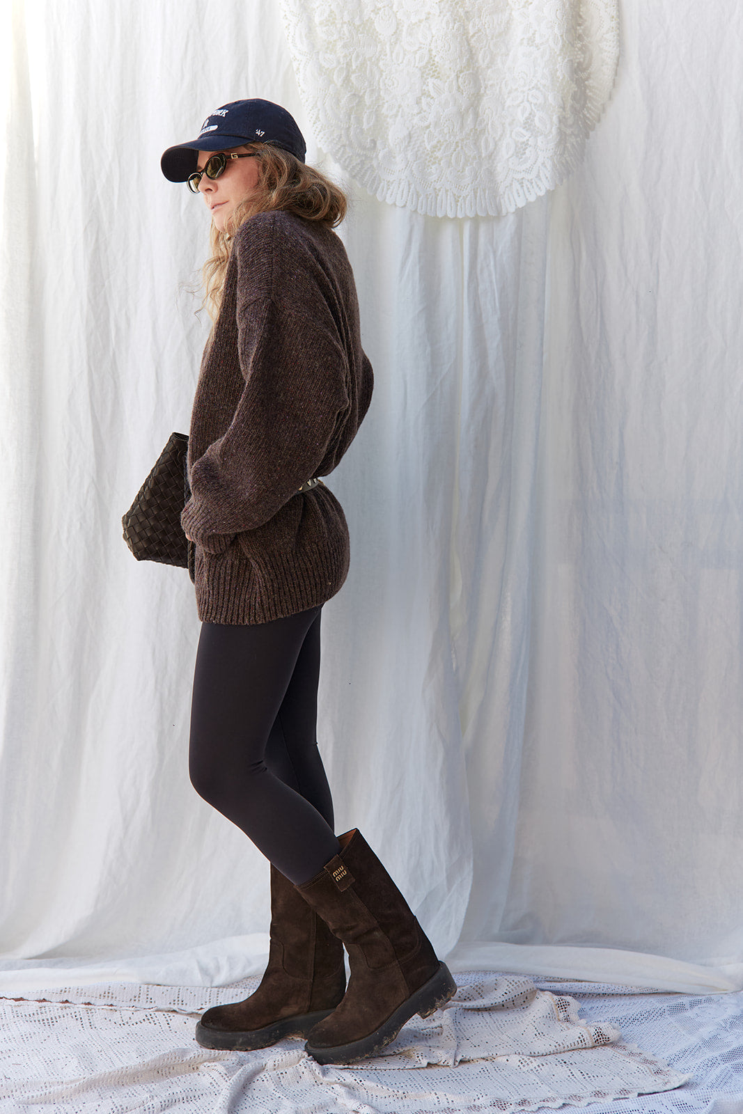 Sweter Cloud Long Chocolate - 8