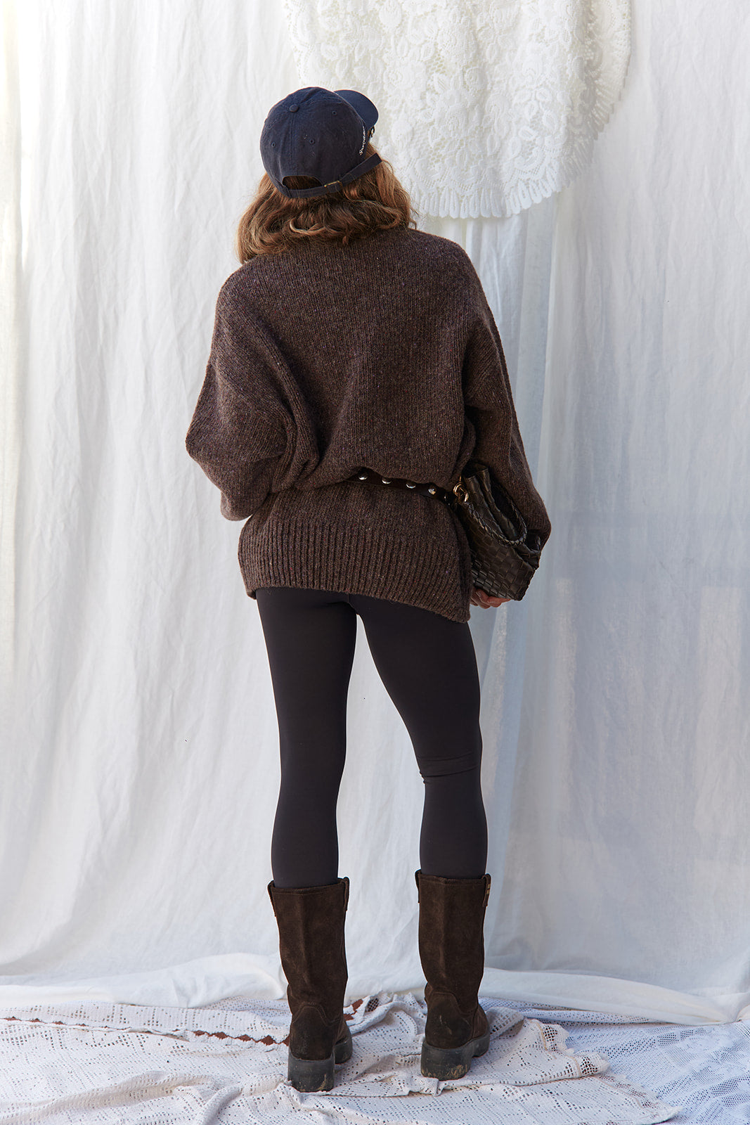 Sweter Cloud Long Chocolate - 9