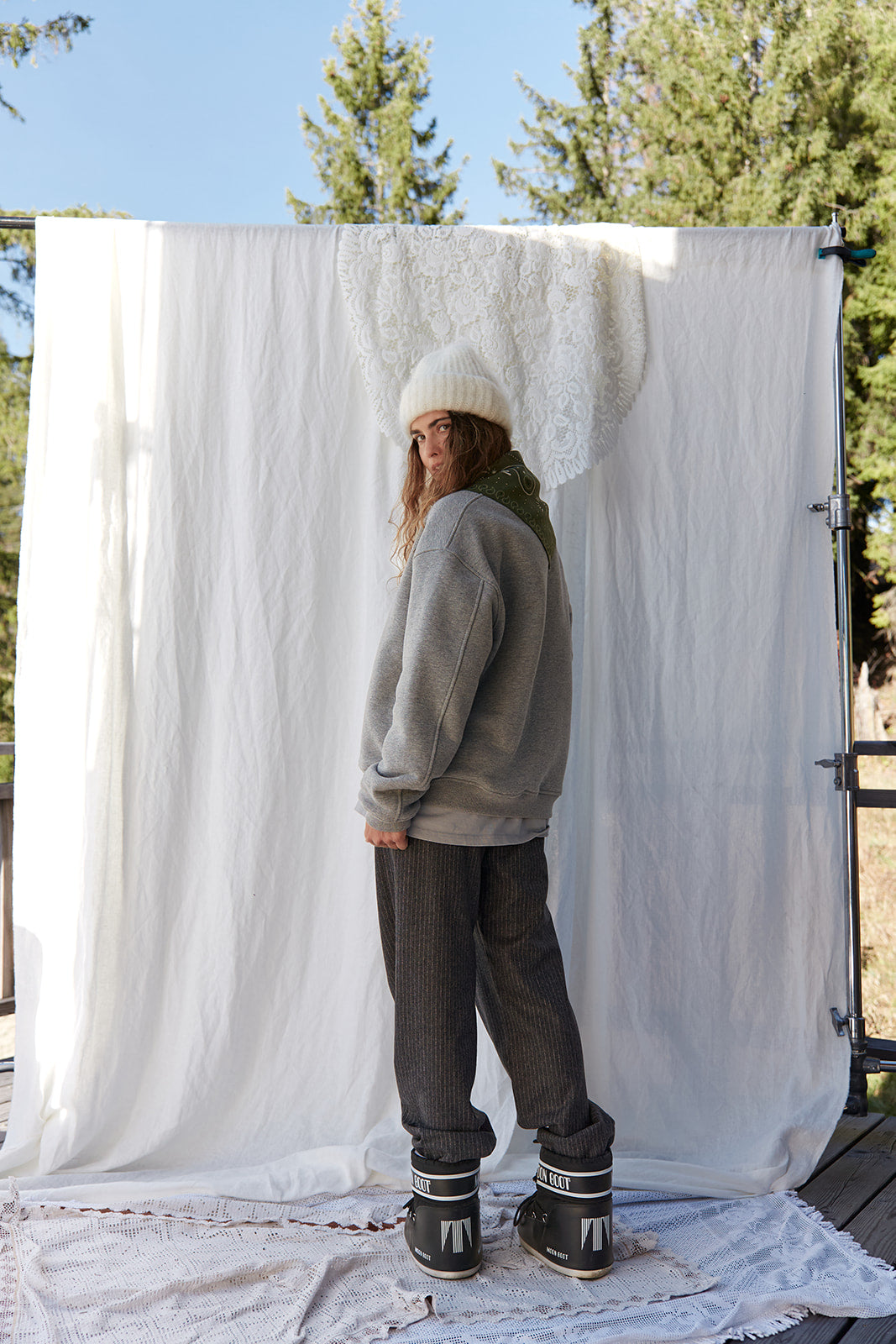 Bluza Denver Gray Melange - 5