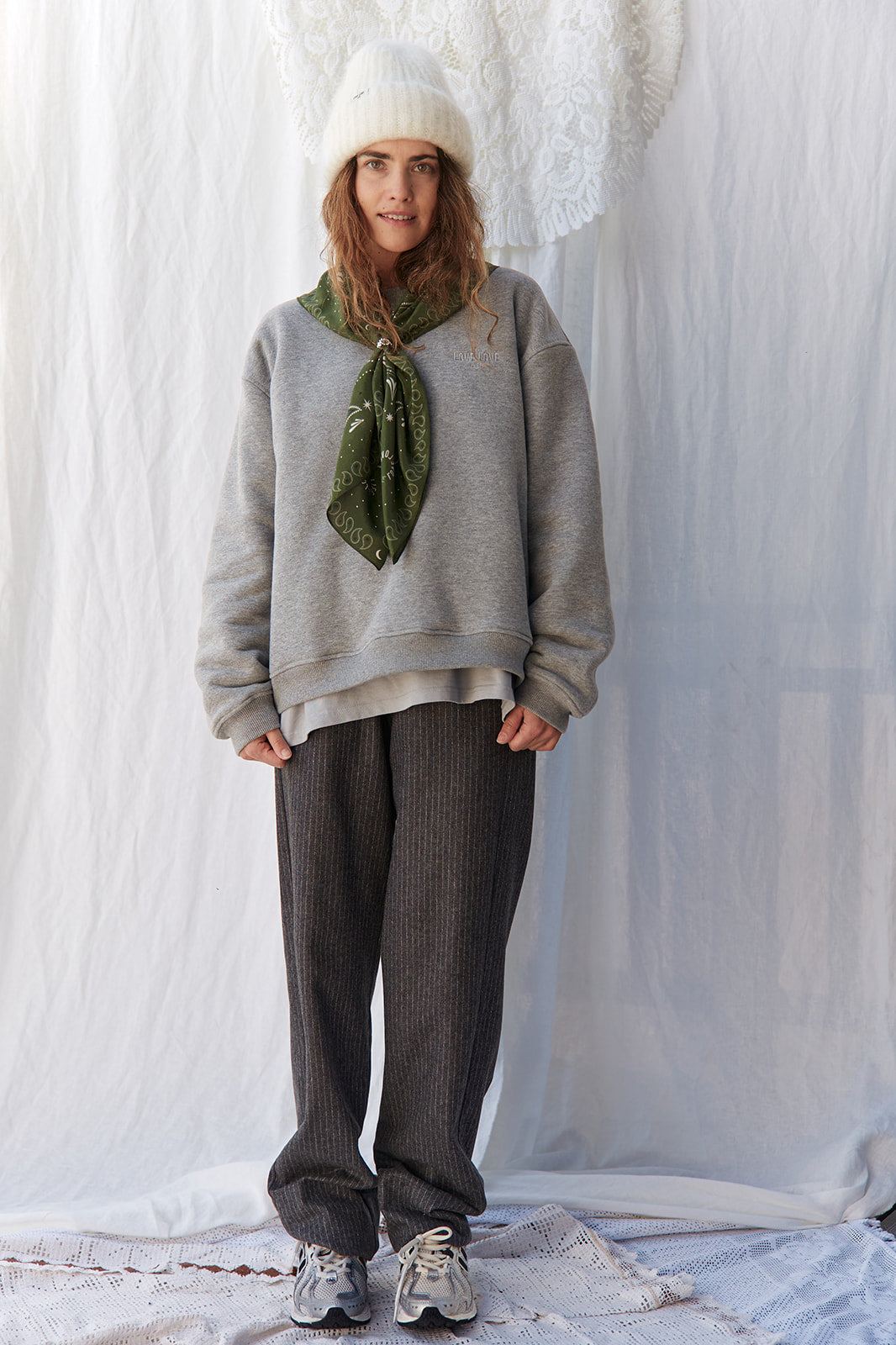 Bluza Denver Gray Melange - 7