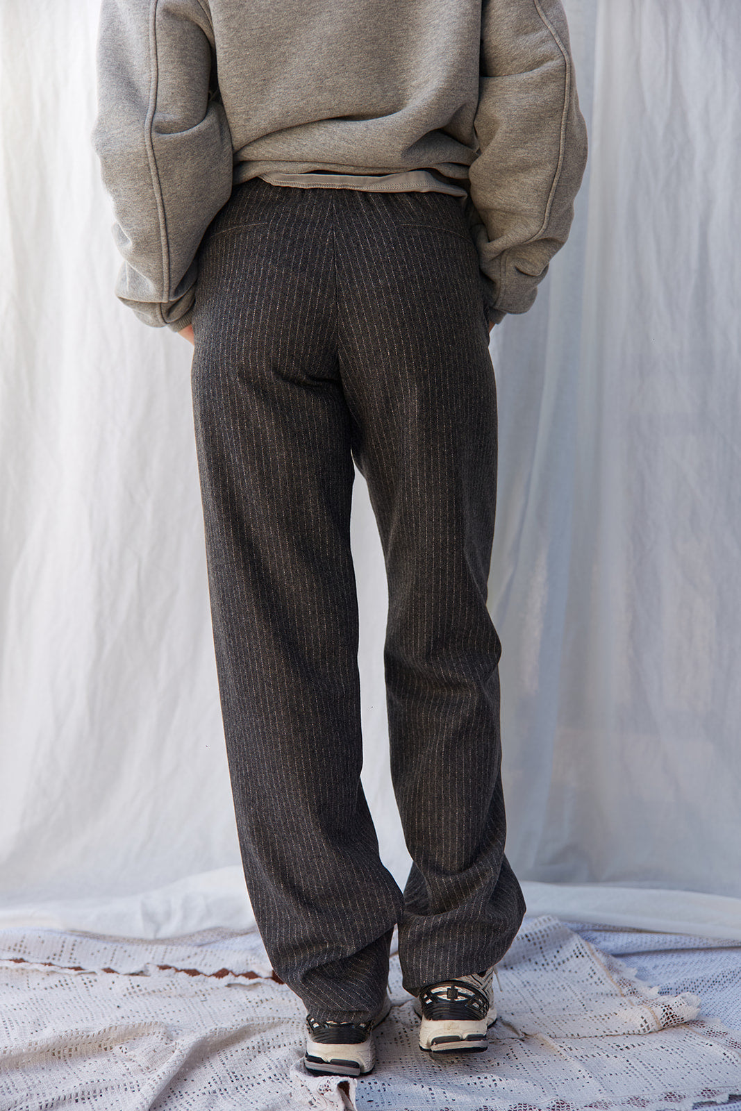 Spodnie Relax Gray Stripes - 7