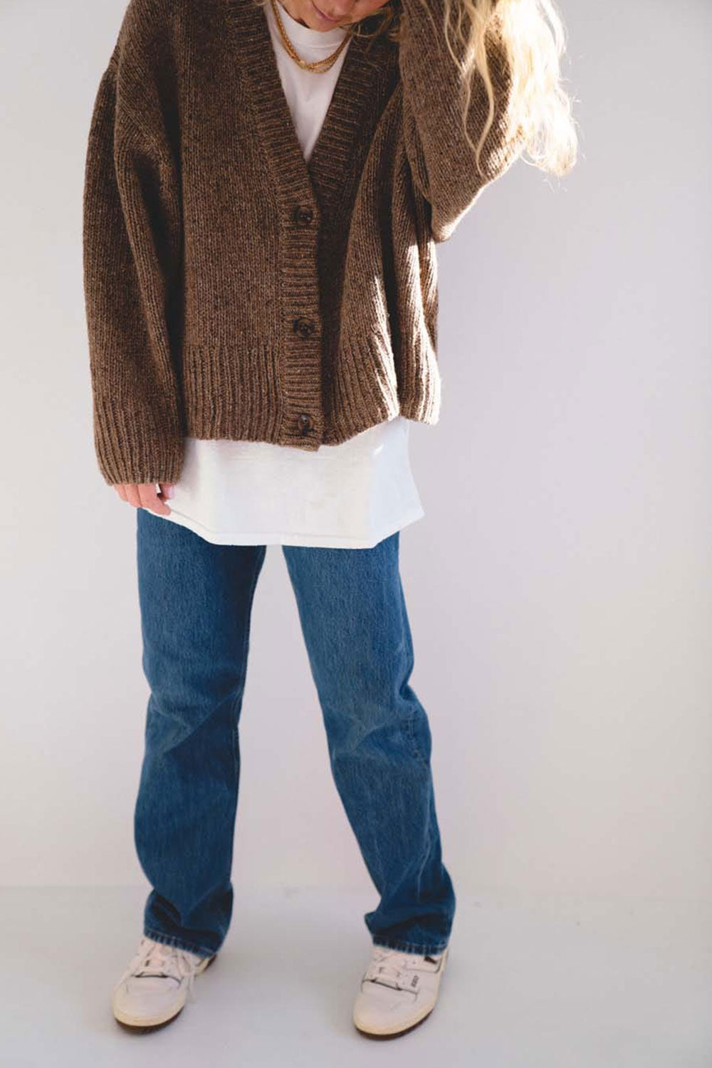 Sweter Swiss Dark Beige