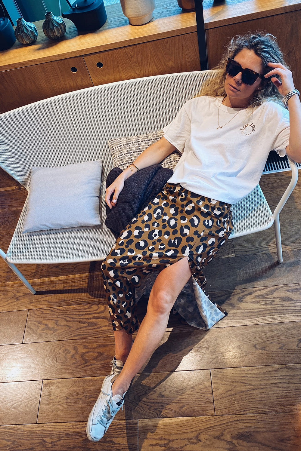 Spódnica Barcelona Brown Leopard