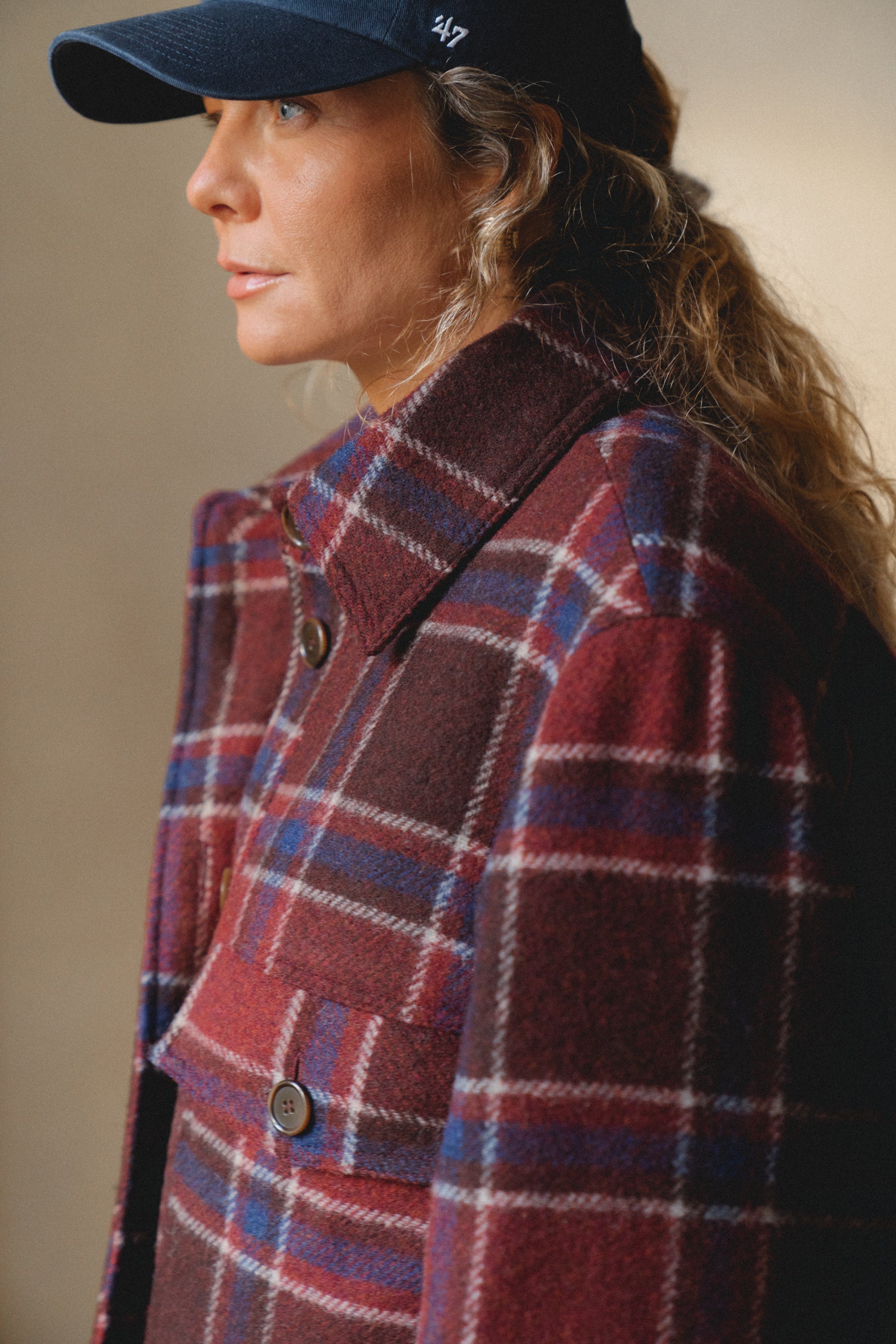 Haga Red Plaid Jacket - 11