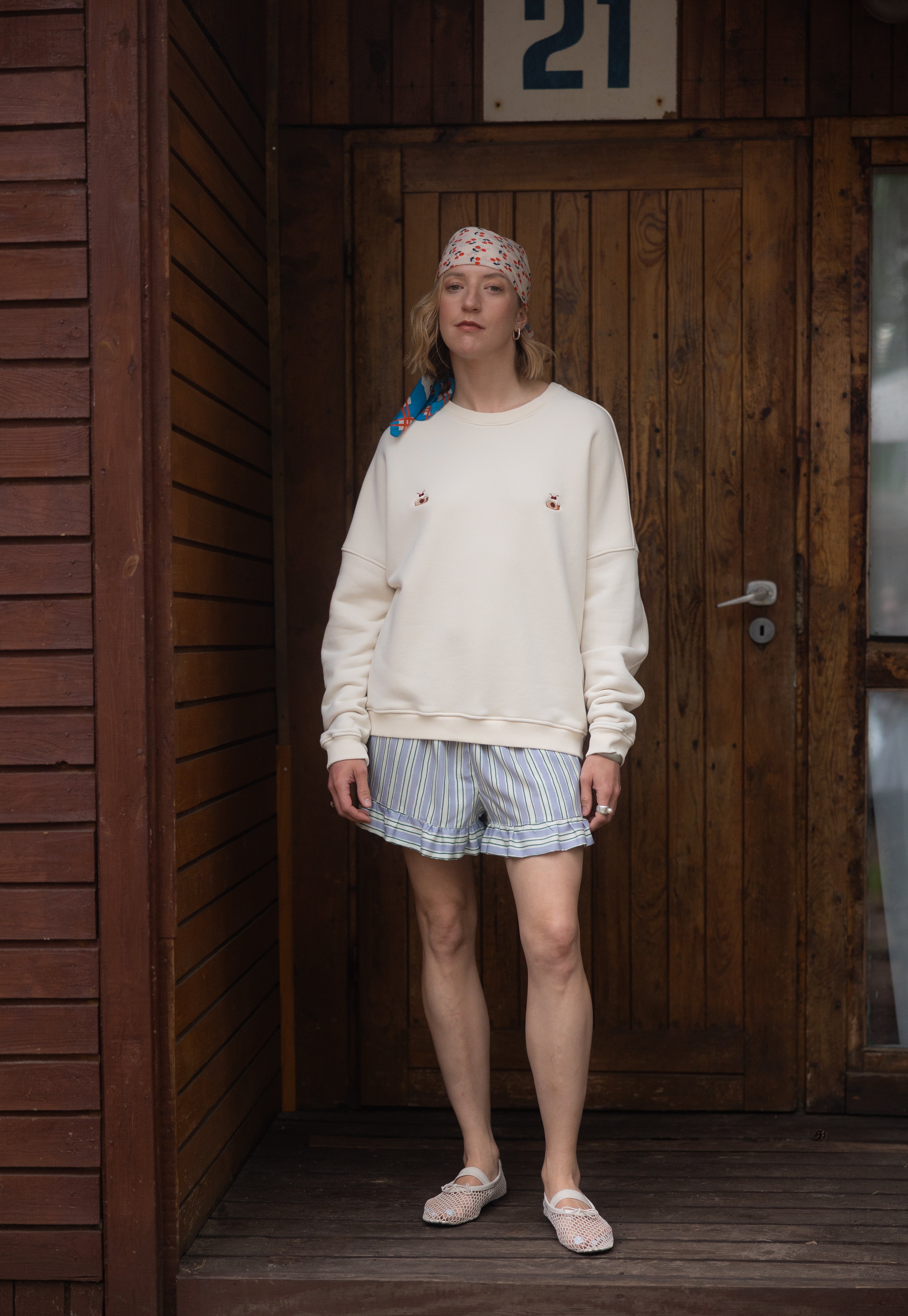 Bluza Dundee Ecru x LARA - 7