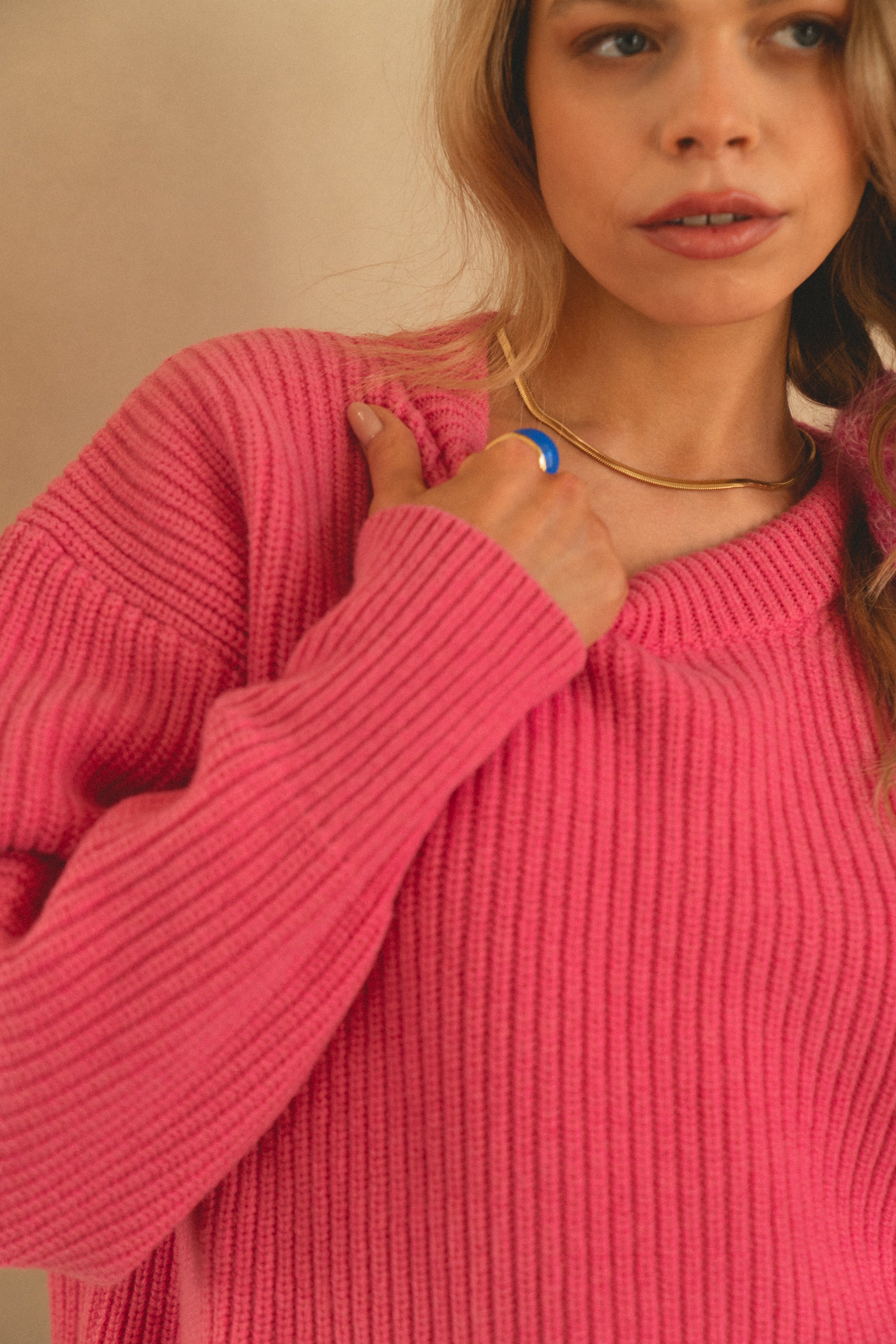 Sweter Moon Pink - 19