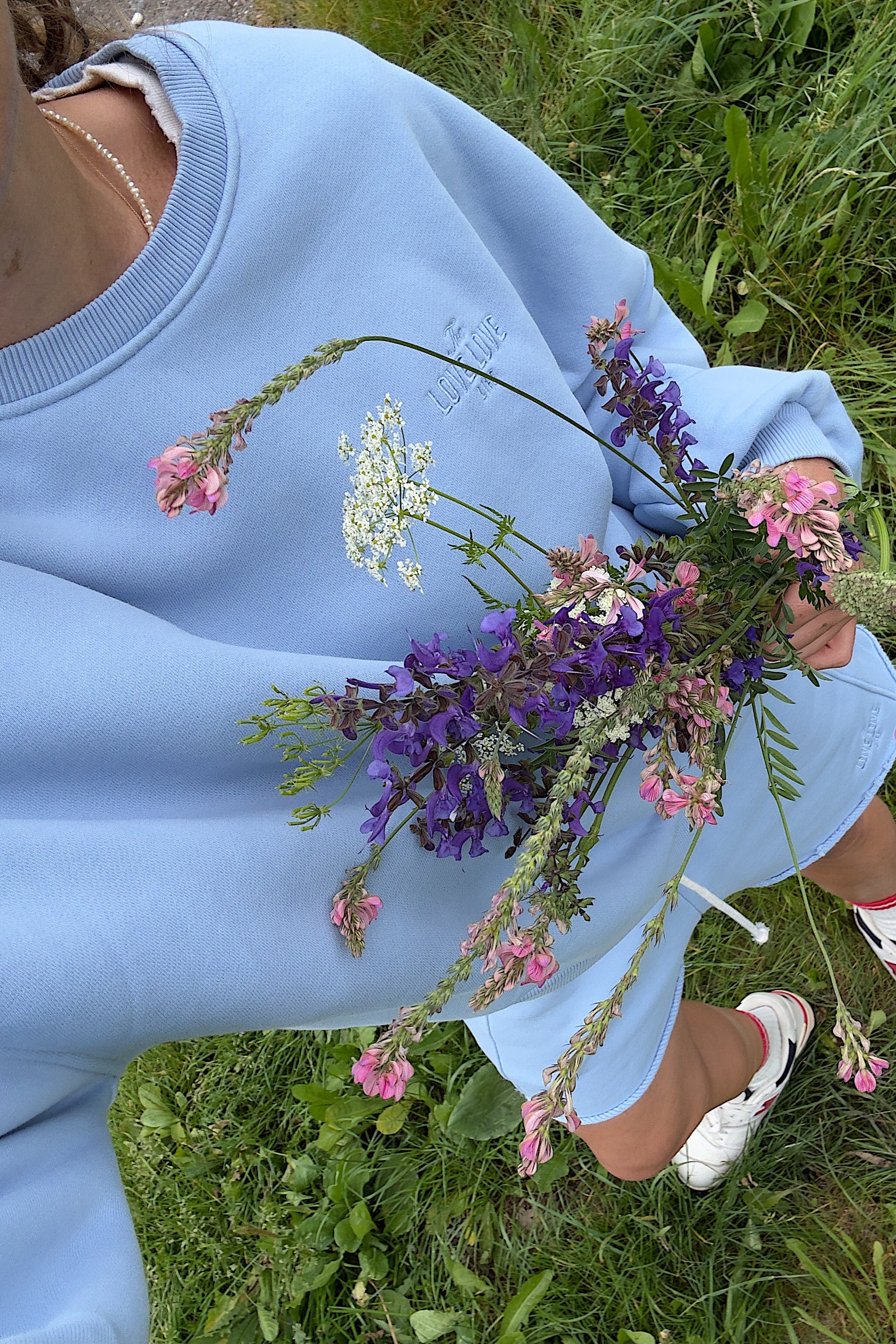 Bluza Jared Powder Blue - 3
