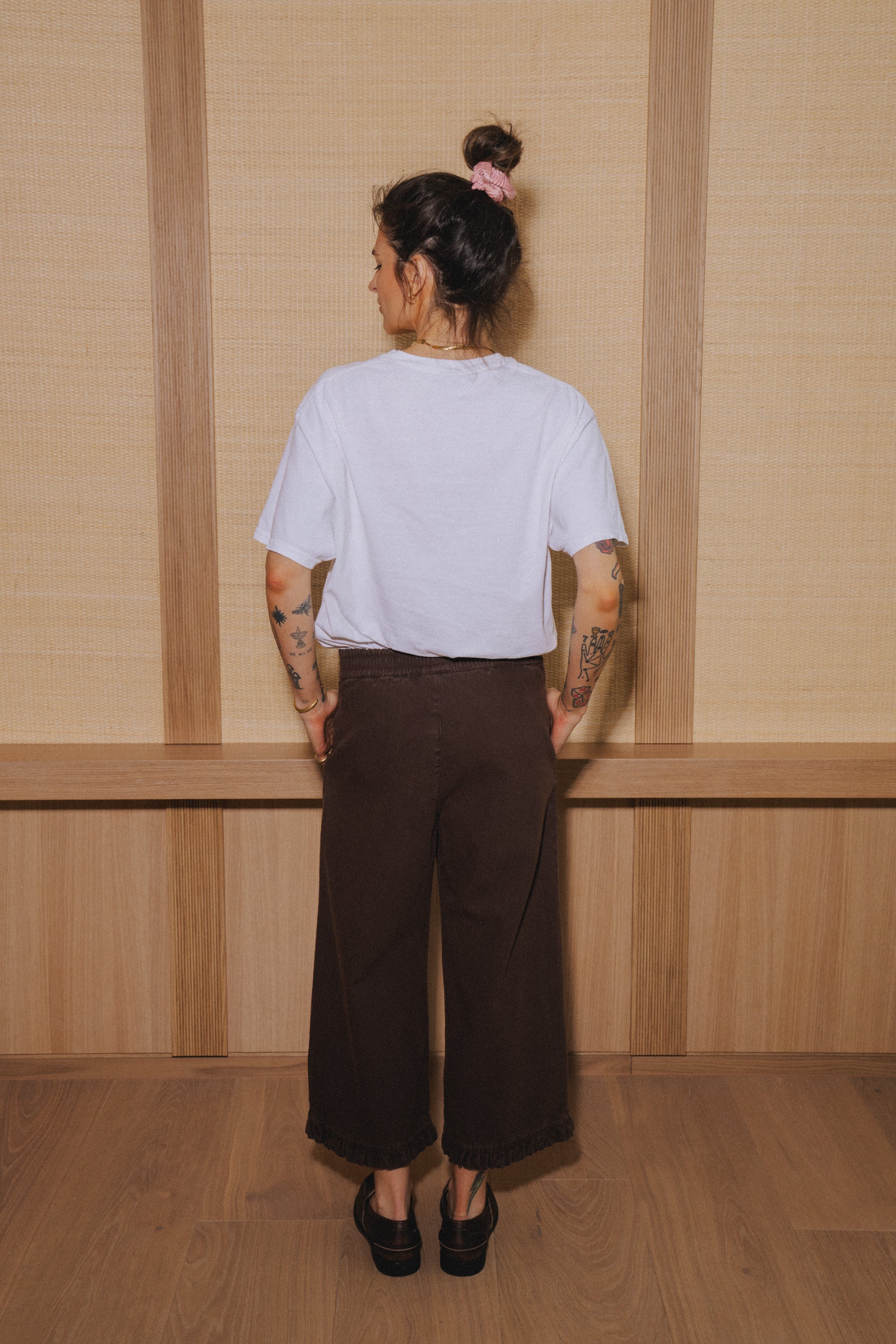 Spodnie Capri Street Brown - 20