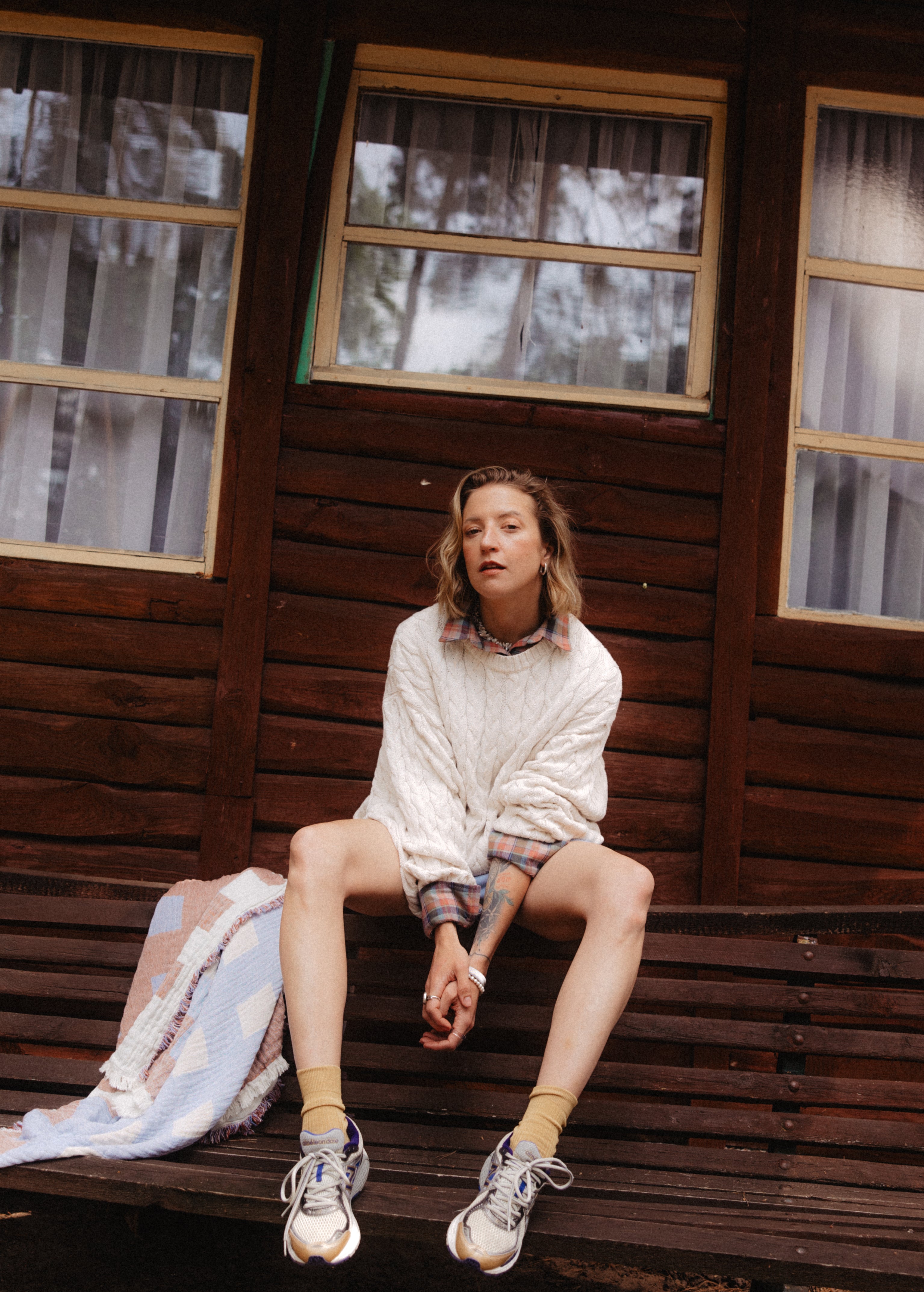 Monte Carlo Sweater Ecru x LARA - 11