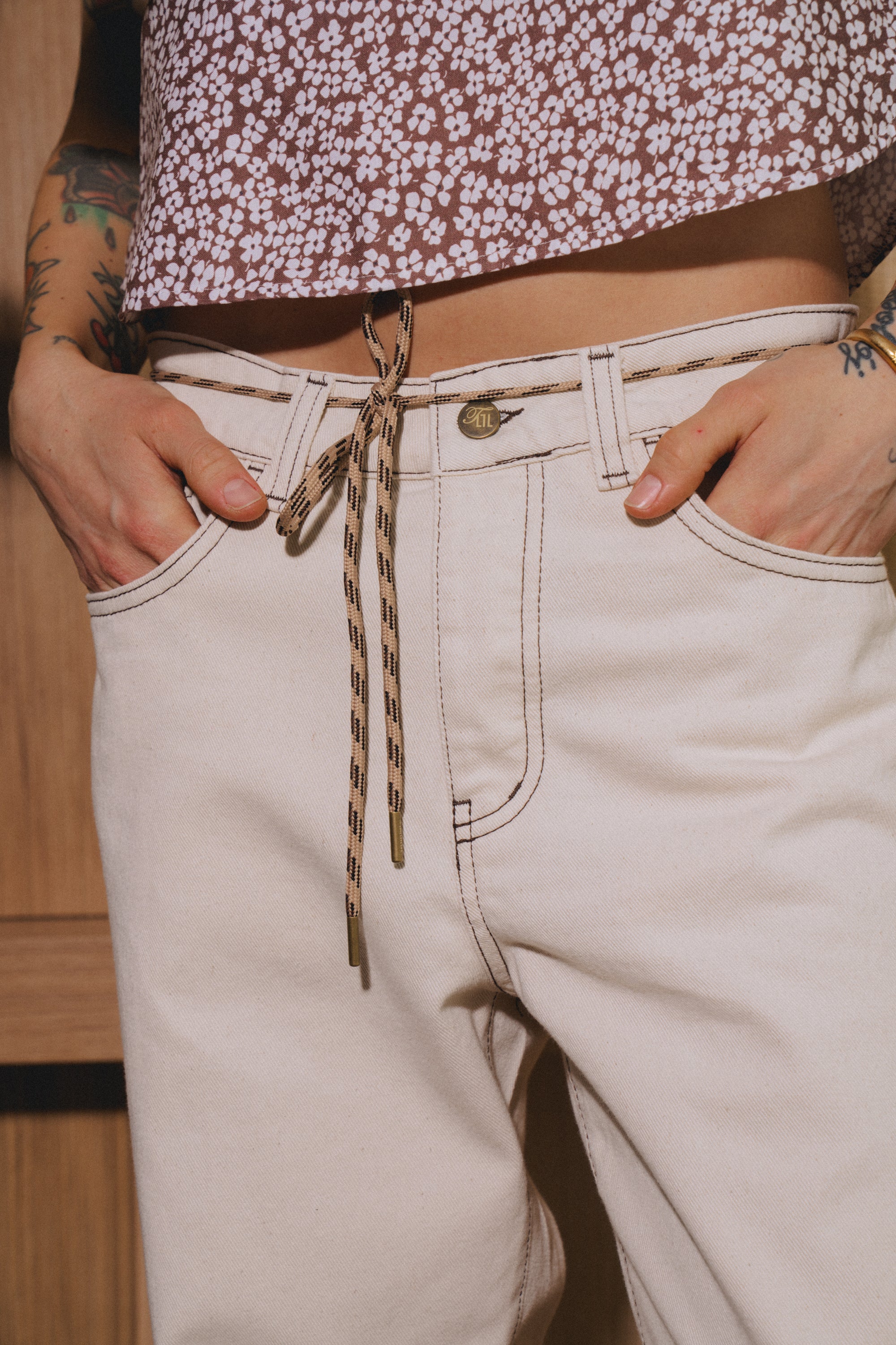 Sofia Ecru Pants - 11
