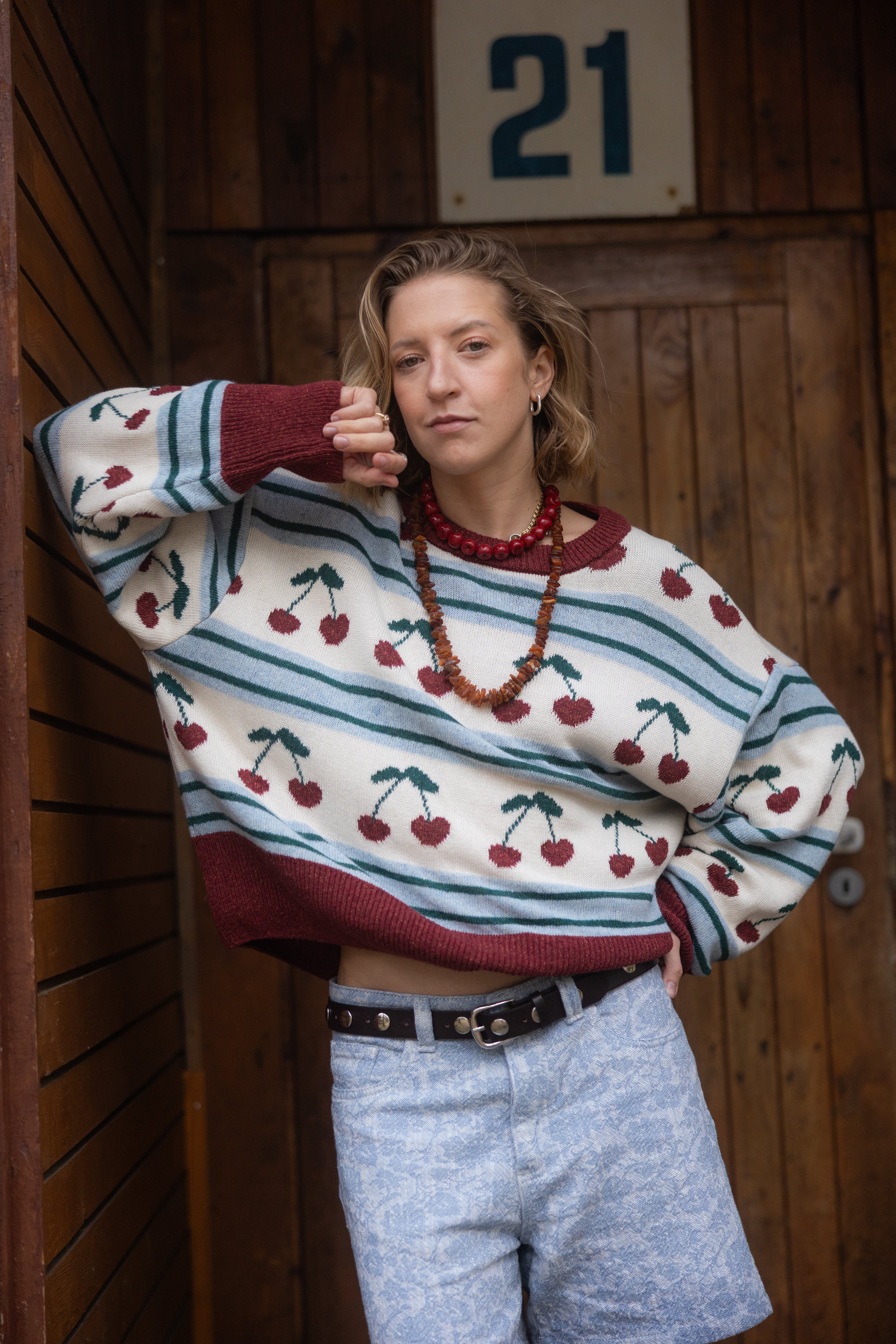 Sweter Cloud Cherry x LARA - 9