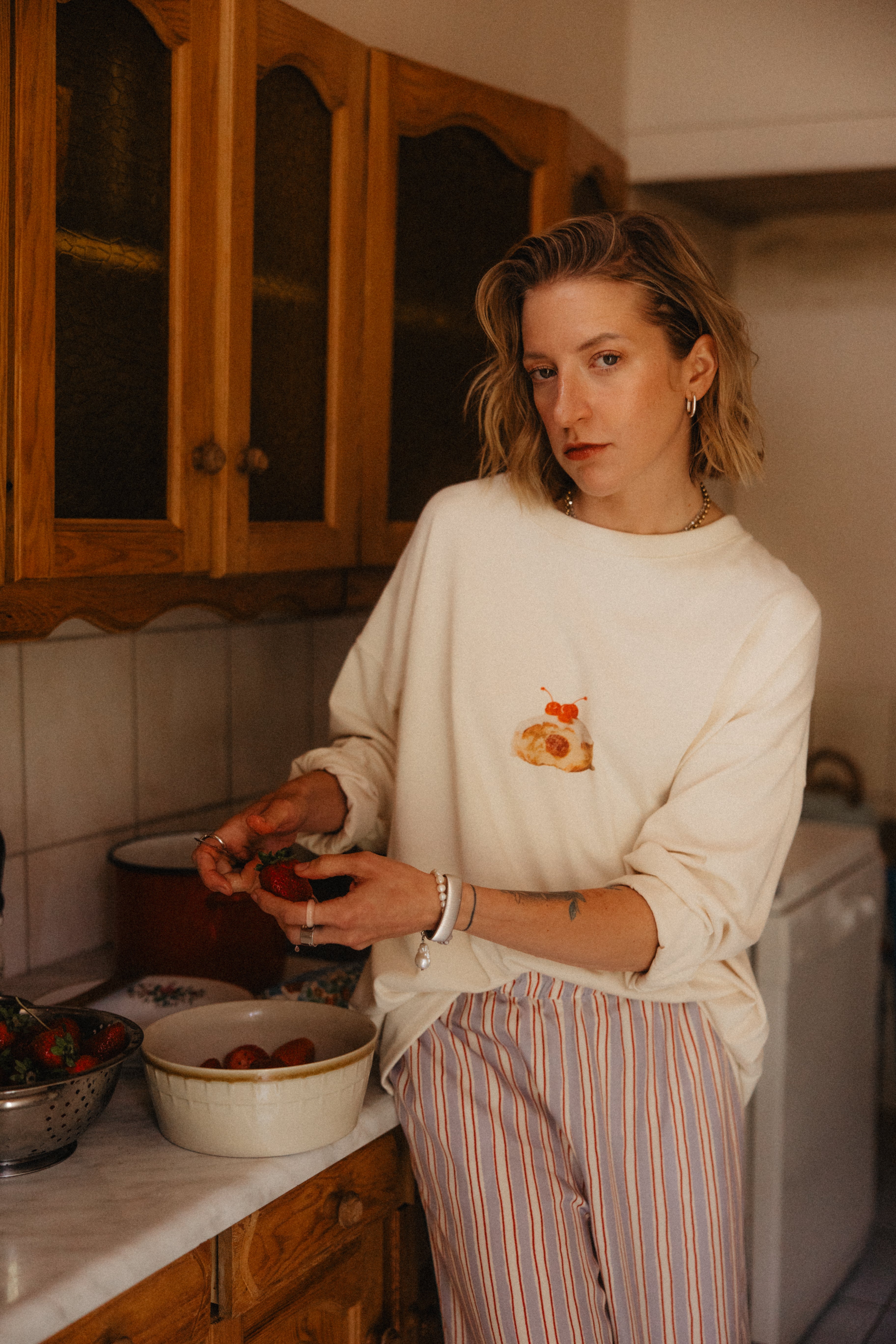Longsleeve State Ecru x LARA - 1