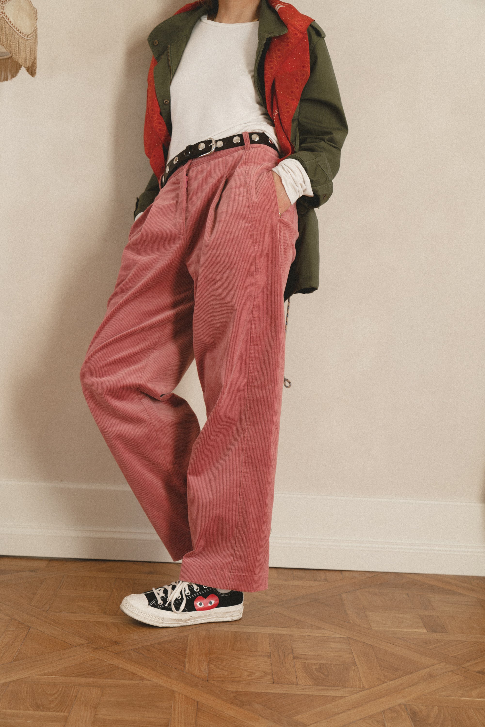 Spodnie Jenice Pink - 1