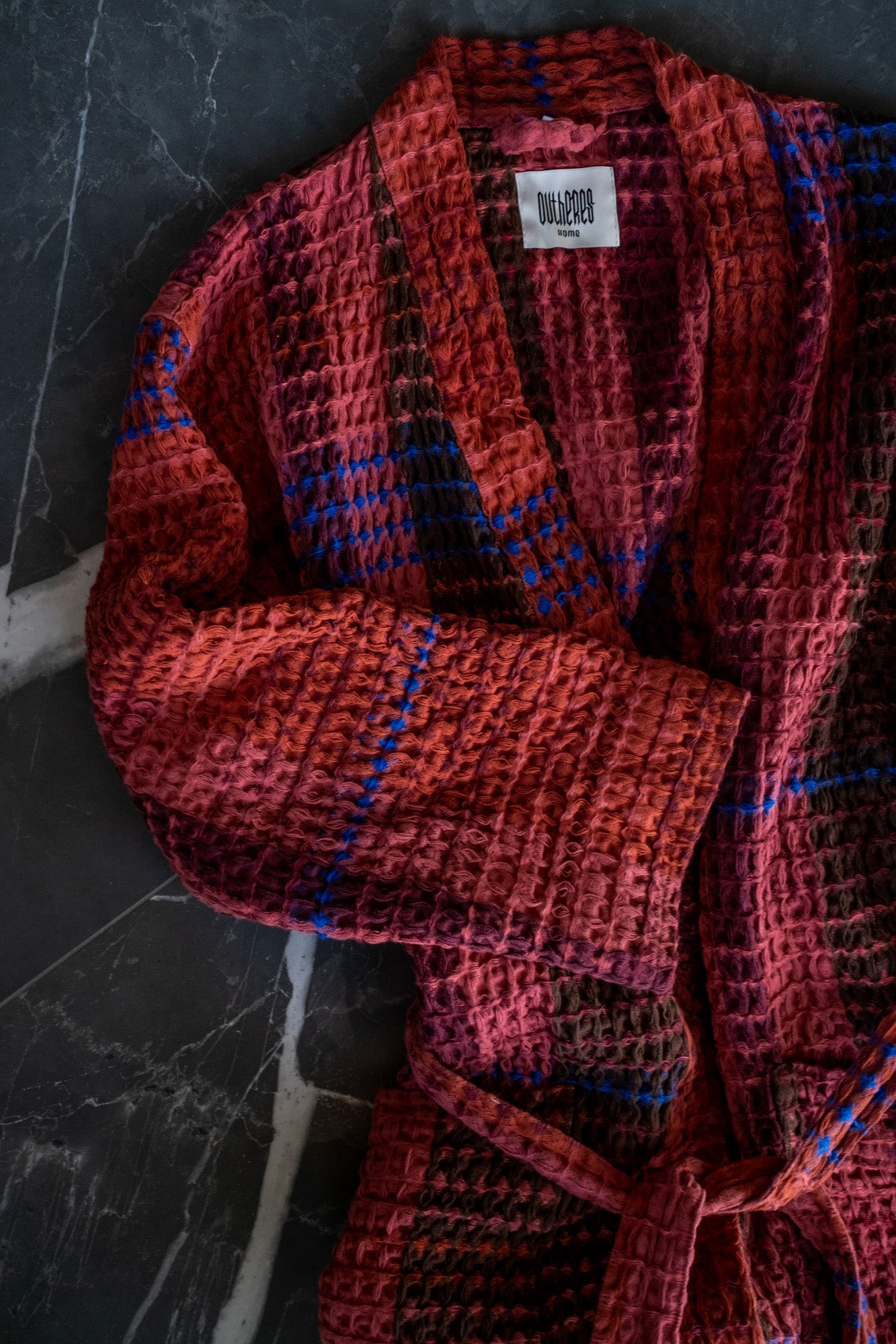 Szlafrok Red Waffle - 7