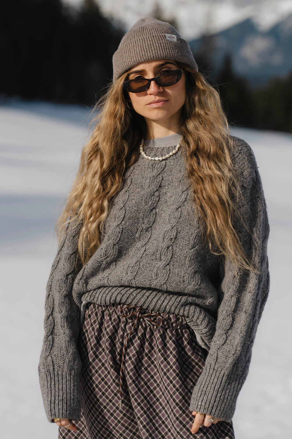 Stanford Gray Sweater