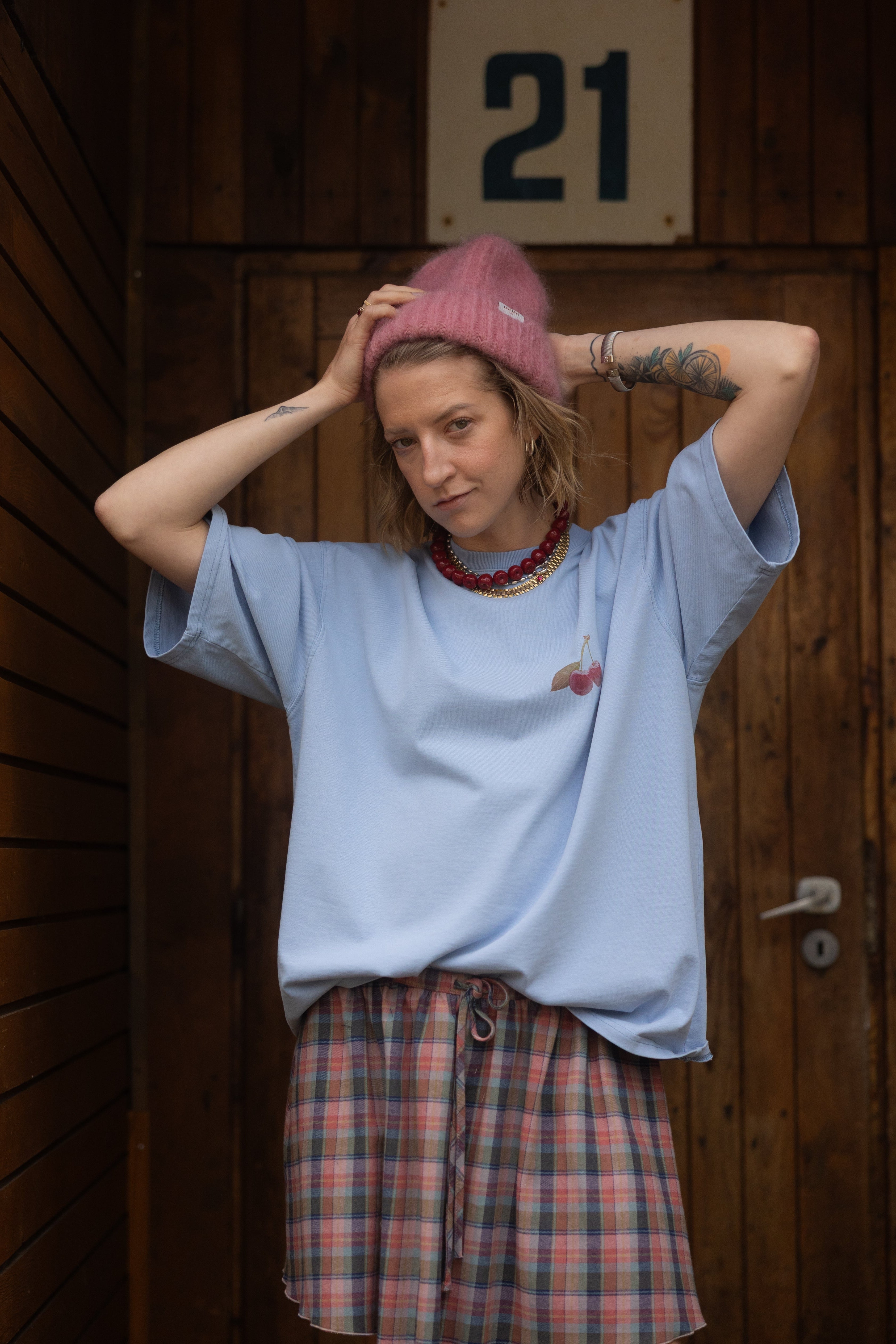 Spódnica Kate Summer Plaid x LARA - 4