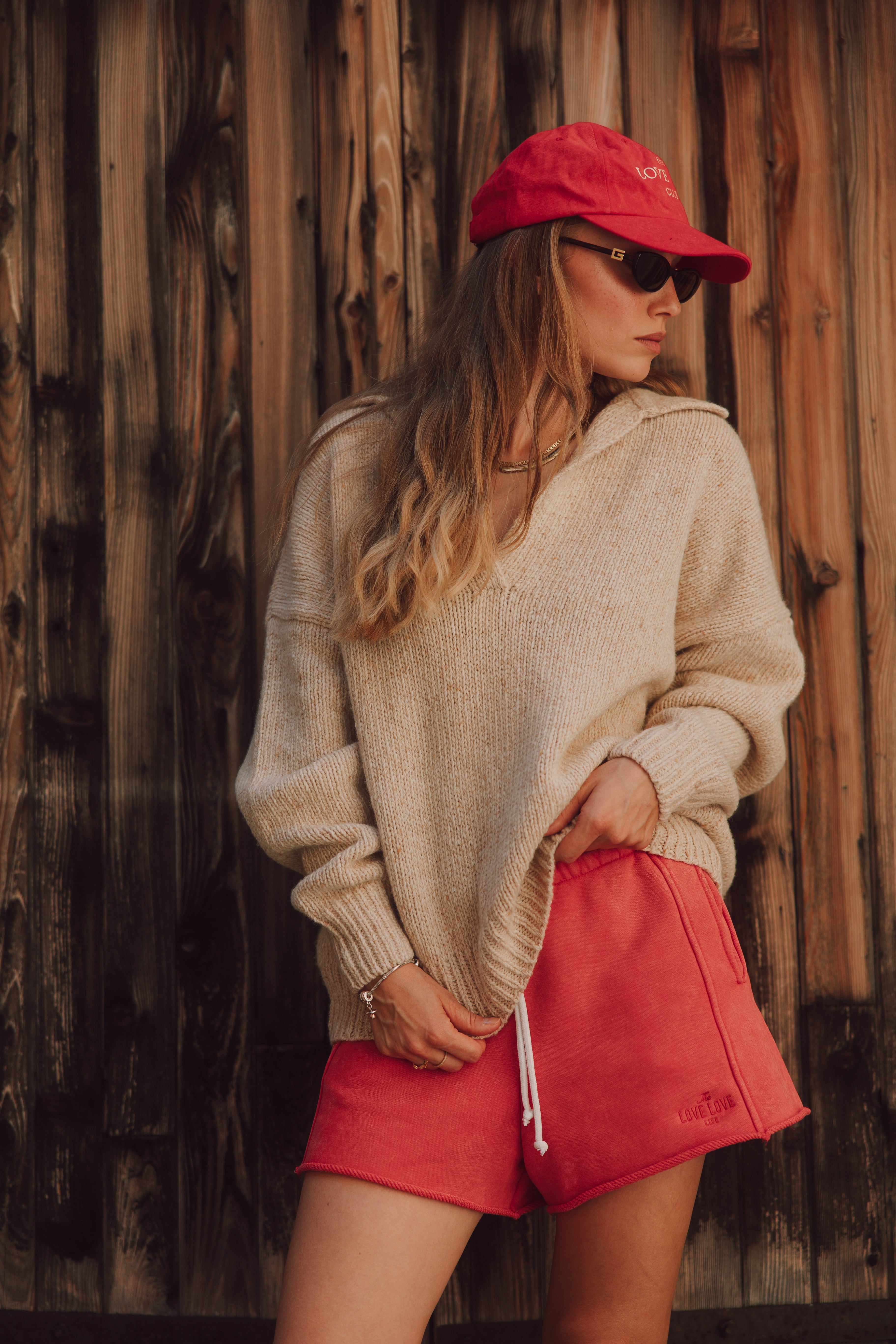 Pullover Open Ecru