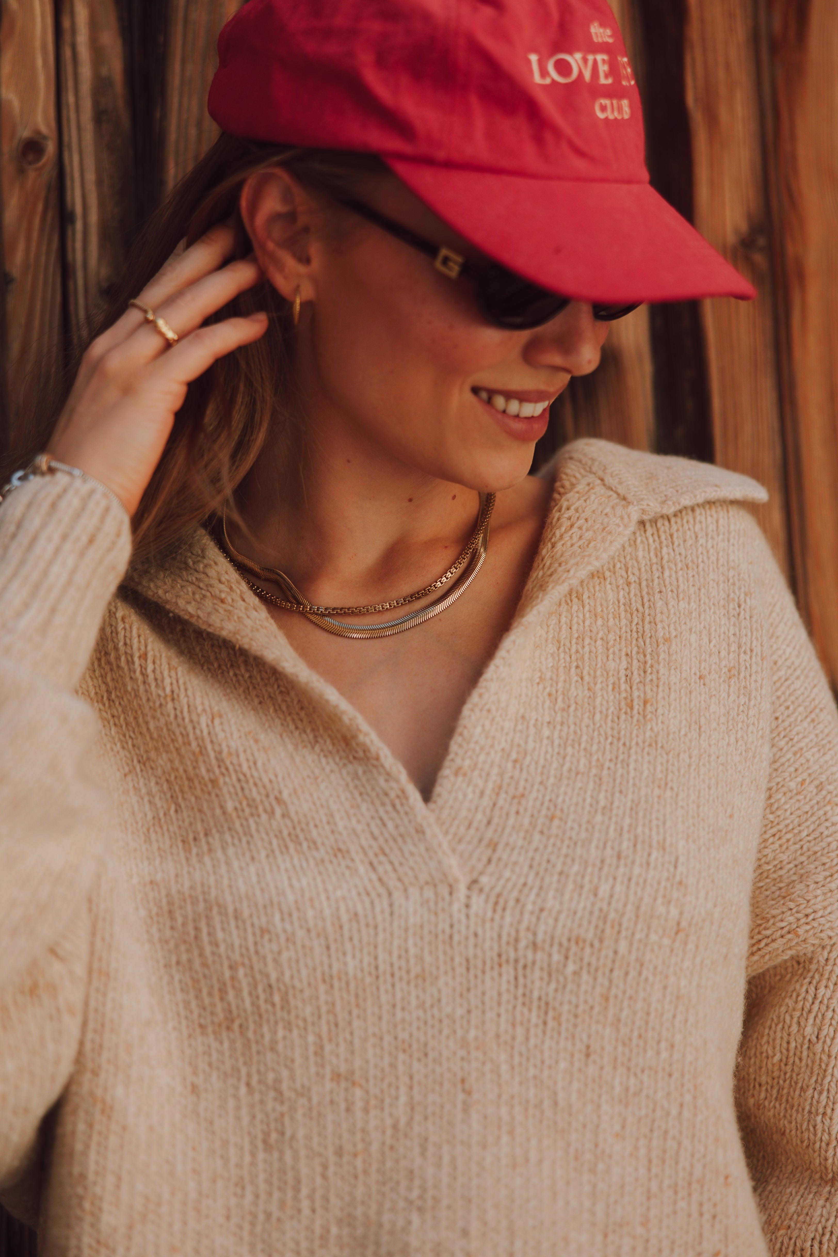 Cap Ohio Vintage Red