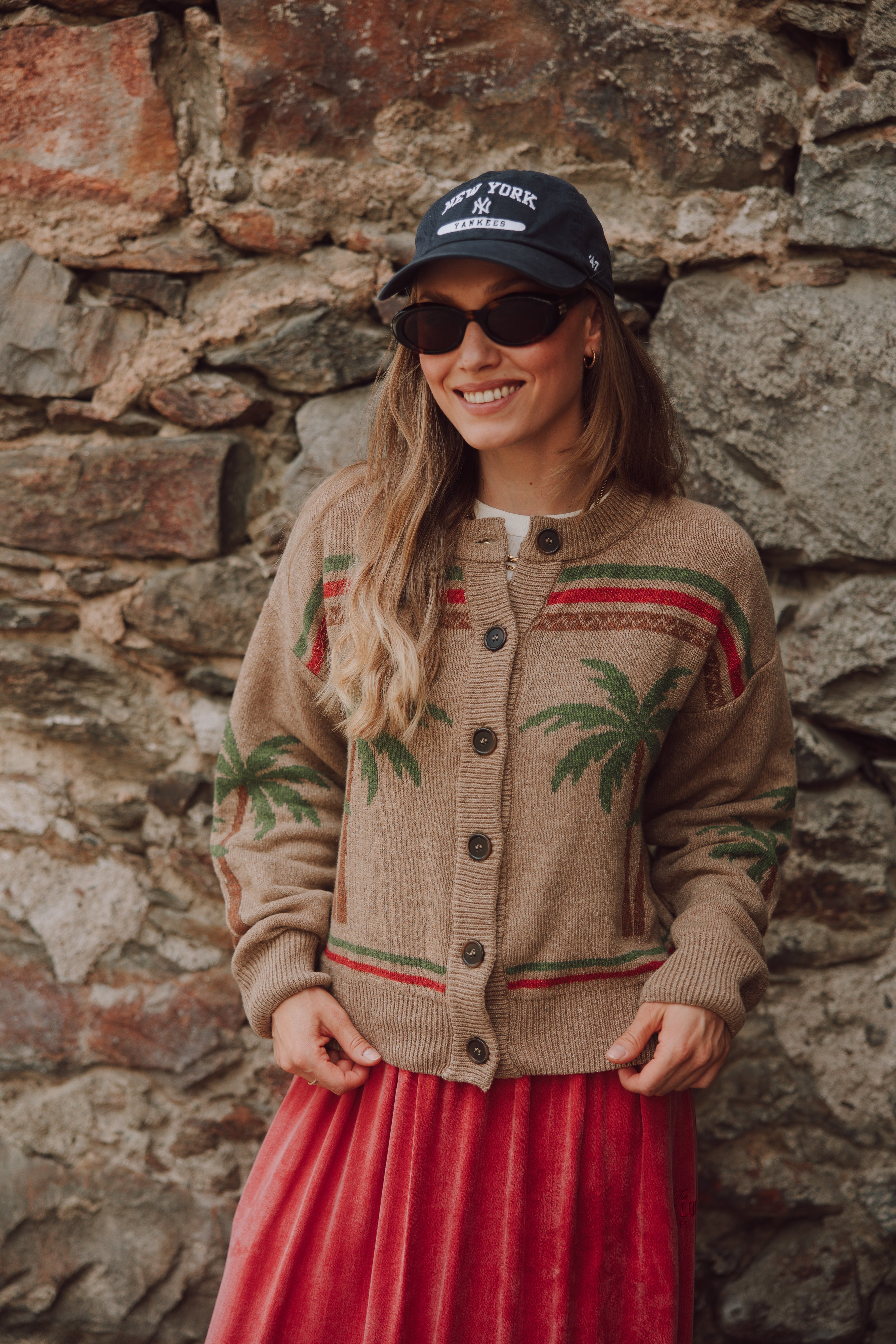 Strickjacke Palm Summer