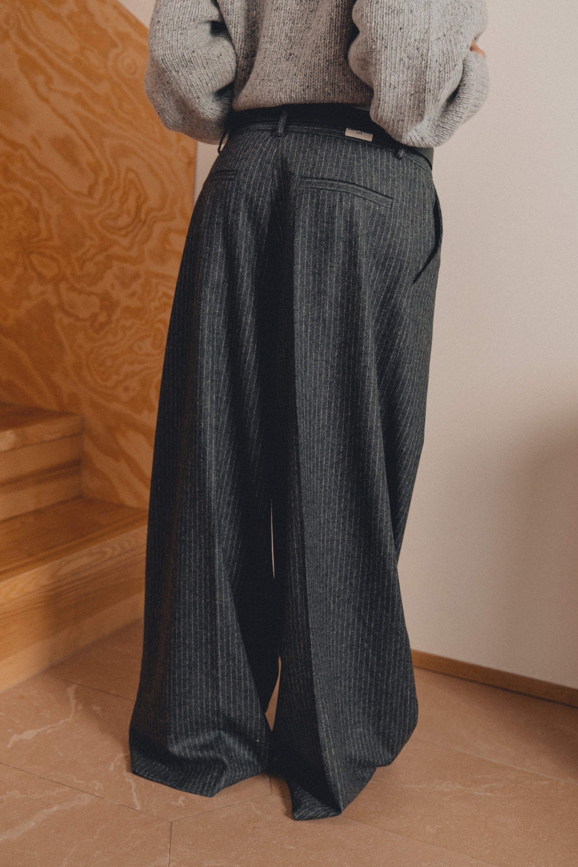 Spodnie Cossima Gray Stripes - 22