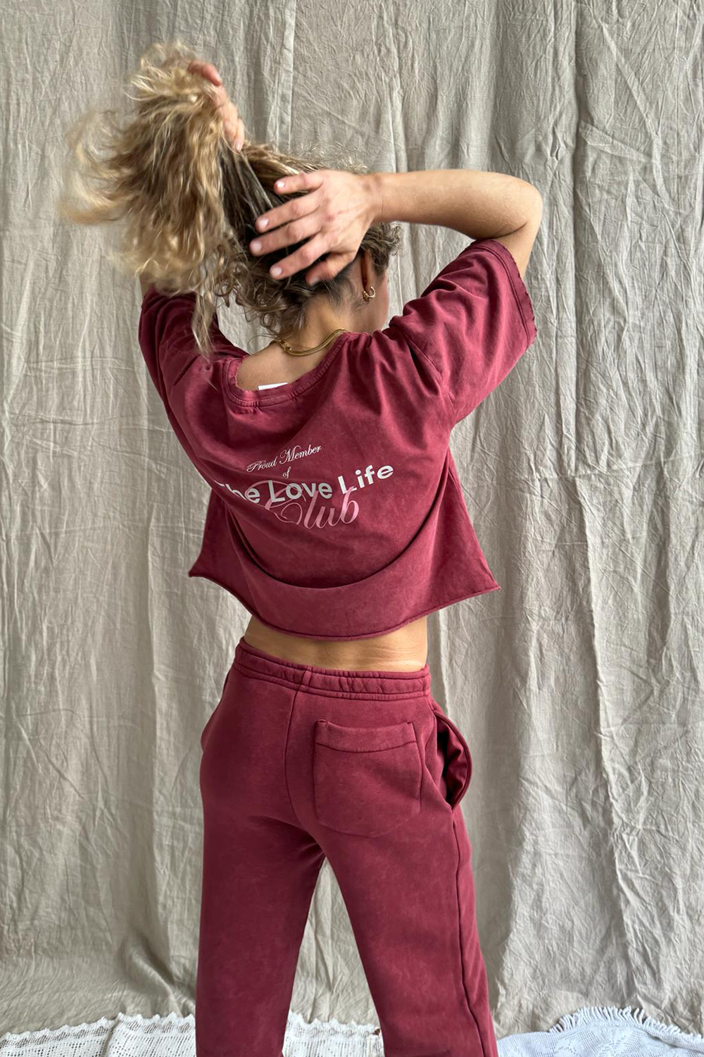 T-shirt Piura Burgundy Club - 4