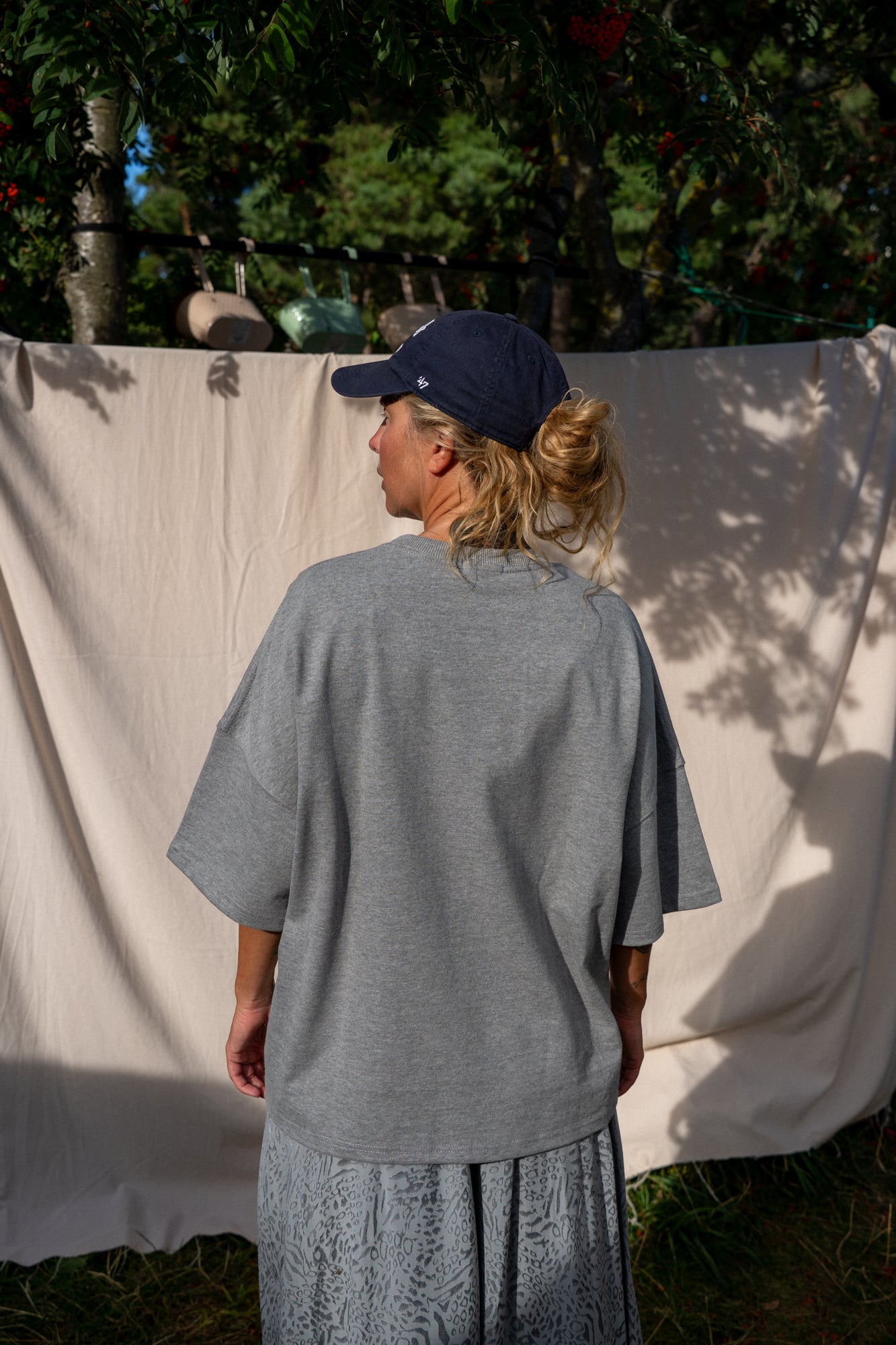T-shirt West Grey Melange Club