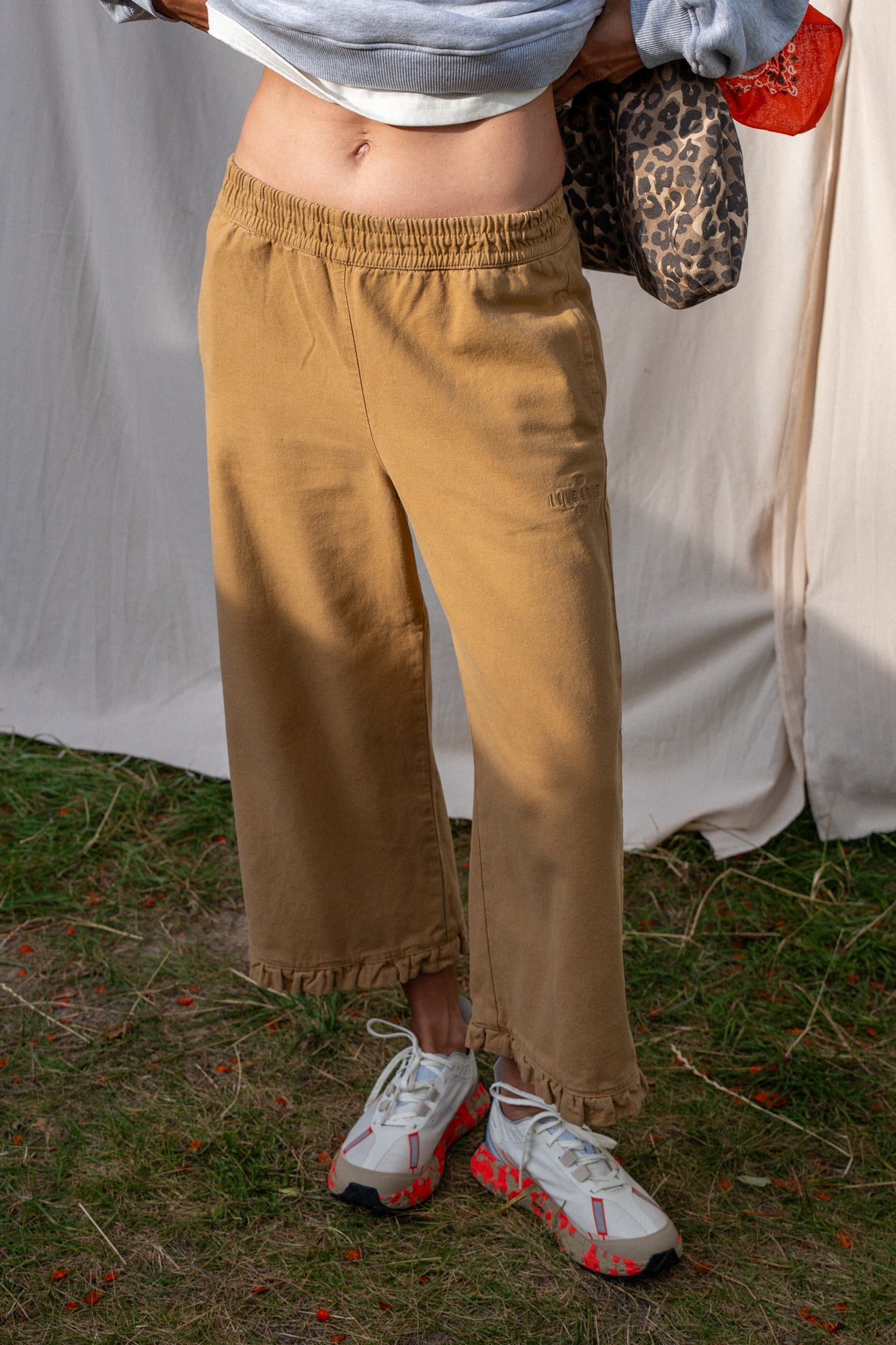 Capri Street Sand Trousers