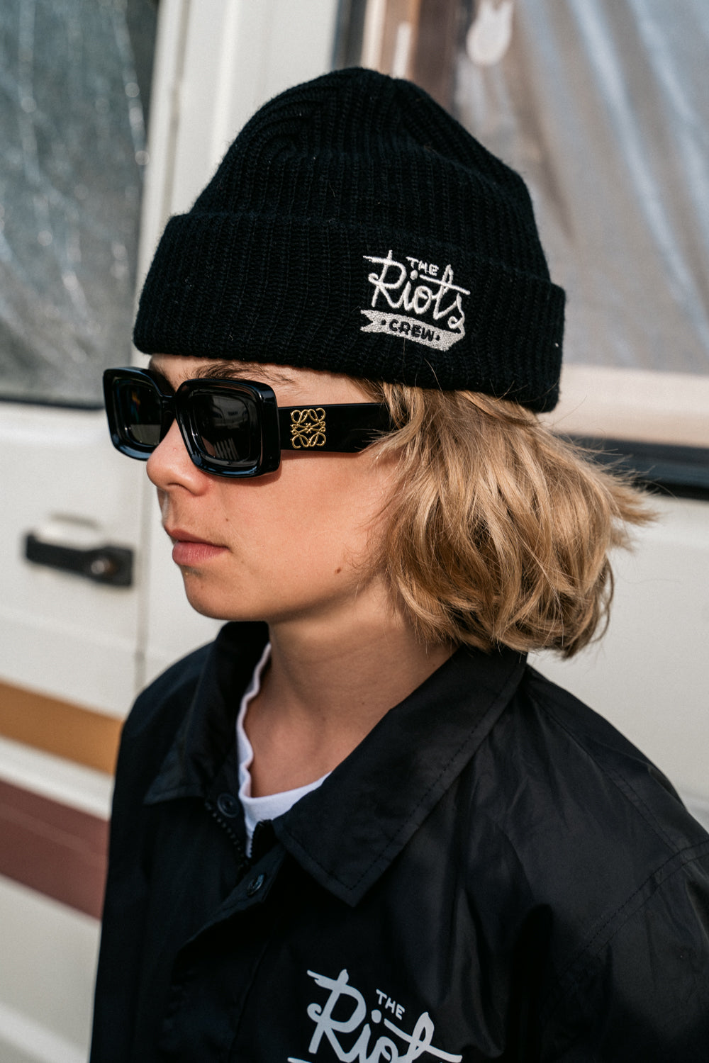 Czapka BEANIE G - BLACK The Riots - 1