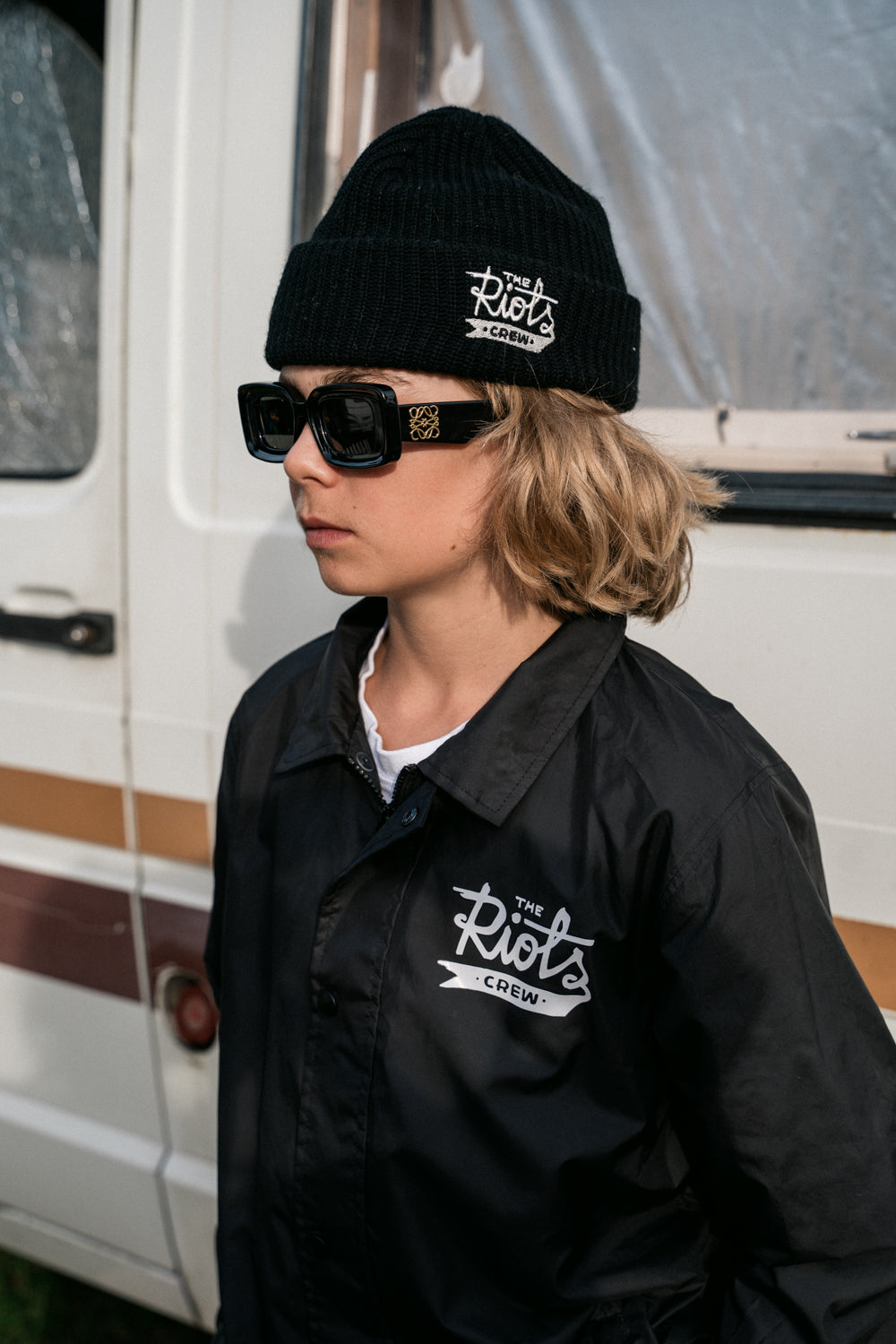 Czapka BEANIE G - BLACK The Riots - 4